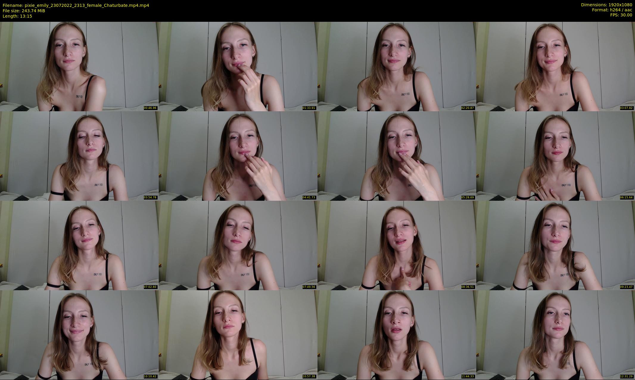 pixie_emily — 14 minute Chaturbate female cam show recording, 1080p, Jul 23, 2022