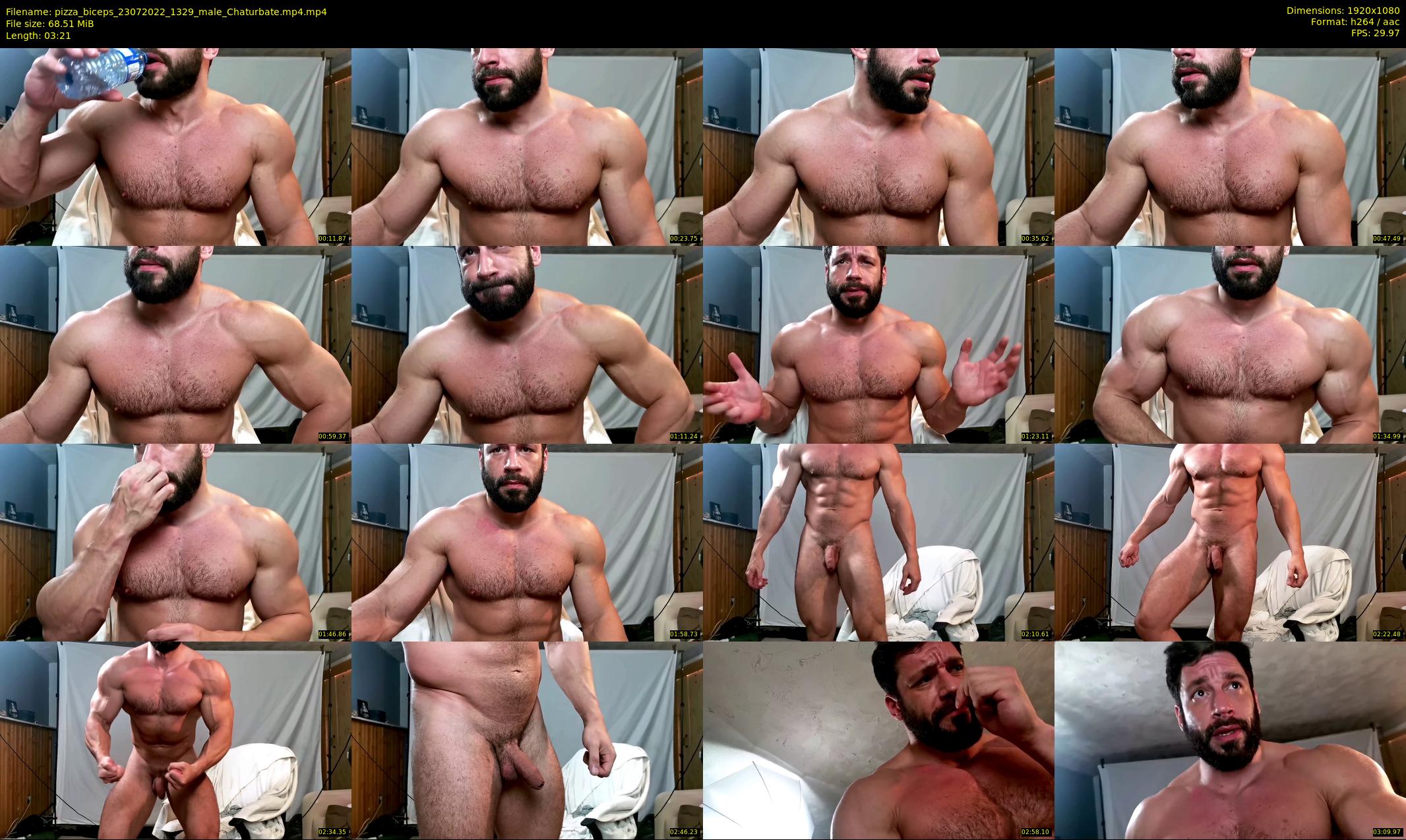 pizza_biceps — 4 minute Chaturbate male cam show recording, 1080p, Jul 23, 2022