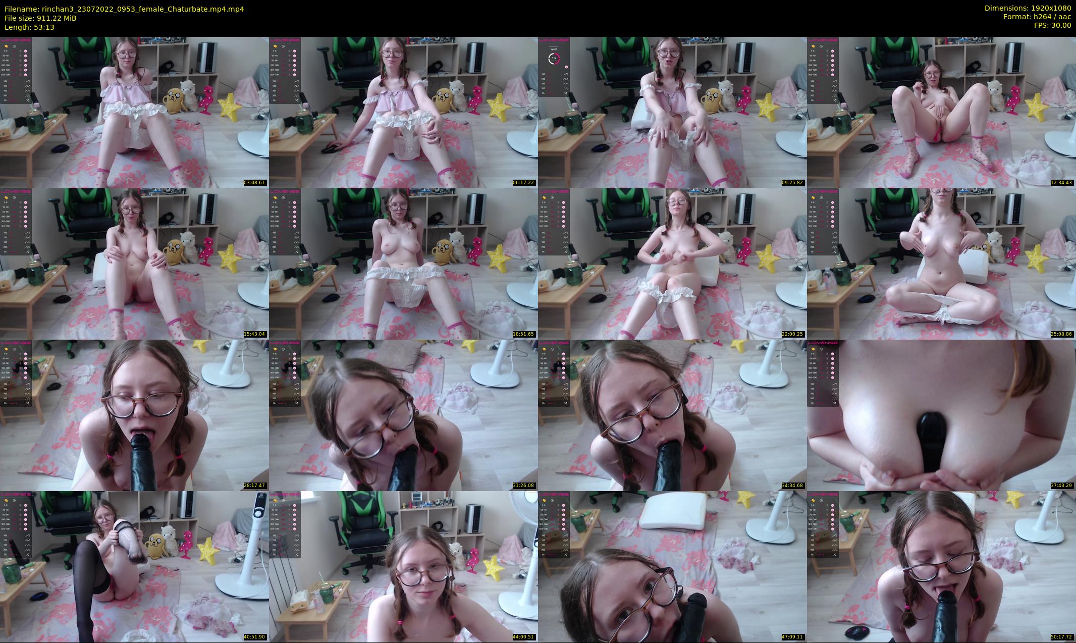 rinchan3 — 54 minute Chaturbate female cam show recording, 1080p, Jul 23, 2022
