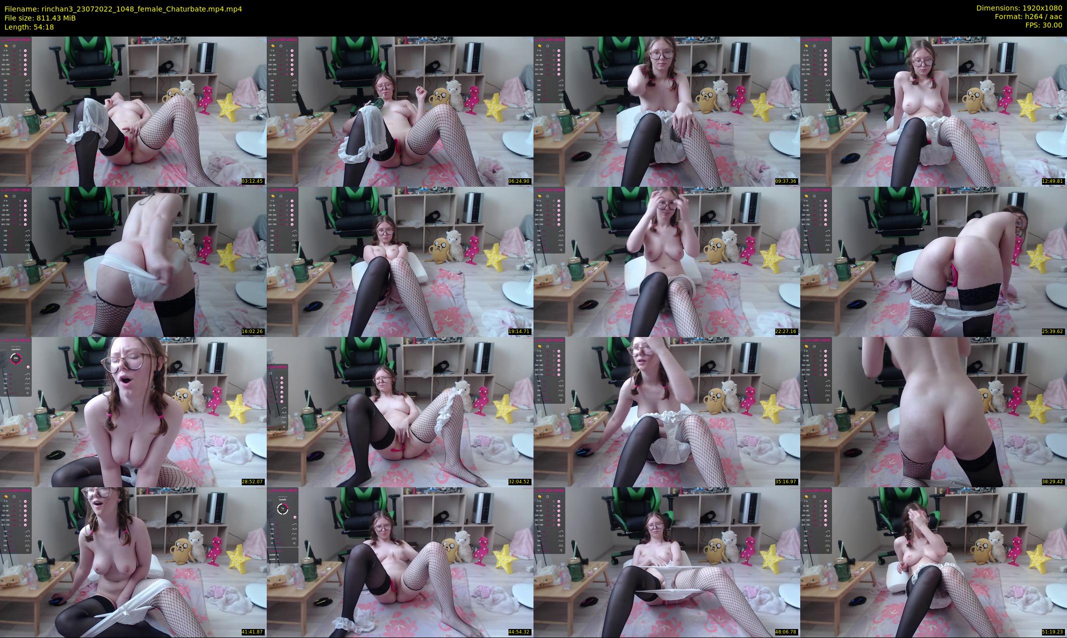 rinchan3 — 55 minute Chaturbate female cam show recording, 1080p, Jul 23, 2022