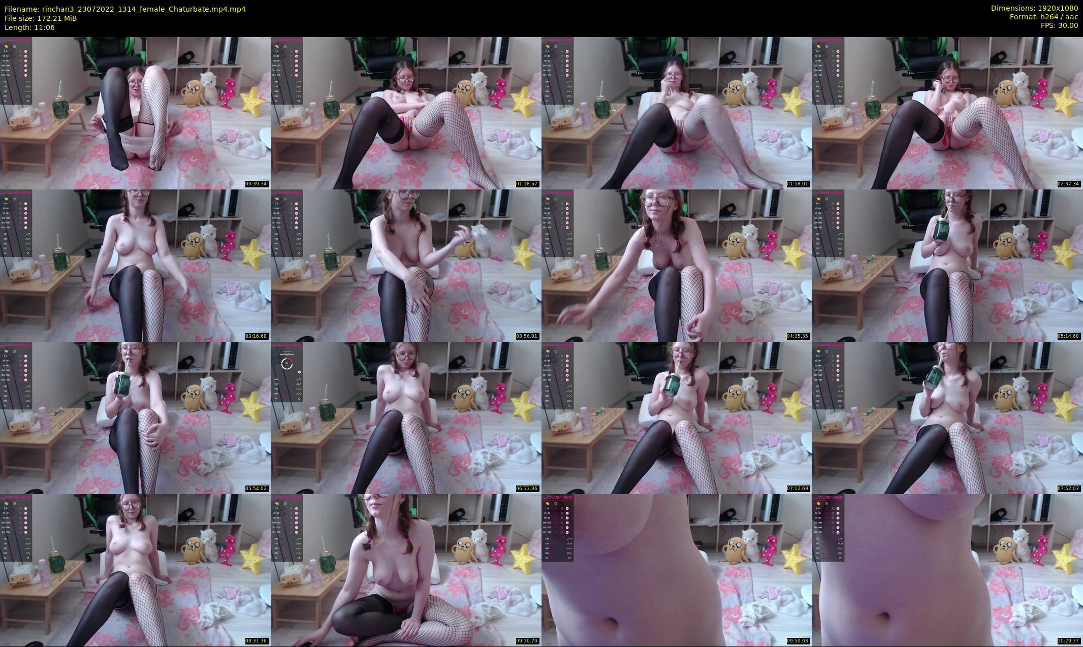 rinchan3 — 12 minute Chaturbate female cam show recording, 1080p, Jul 23, 2022