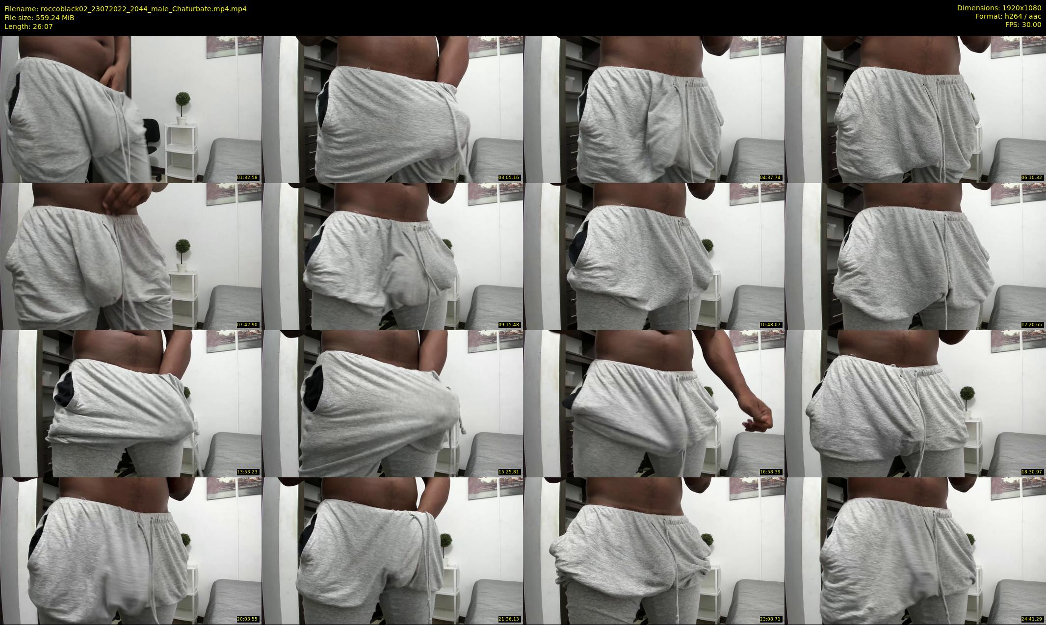 roccoblack02 — 27 minute Chaturbate male cam show recording, 1080p, Jul 23, 2022