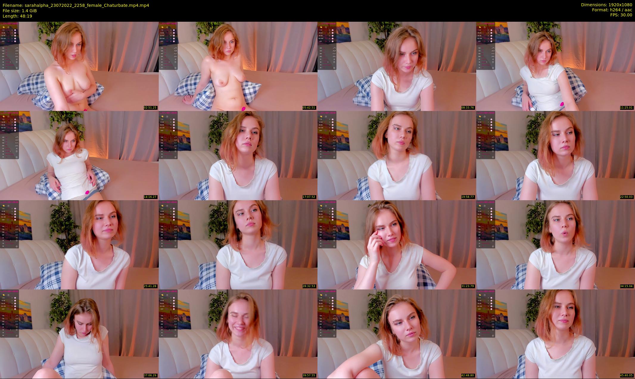 sarahalpha — 49 minute Chaturbate couple cam show recording, 1080p, Jul 23, 2022