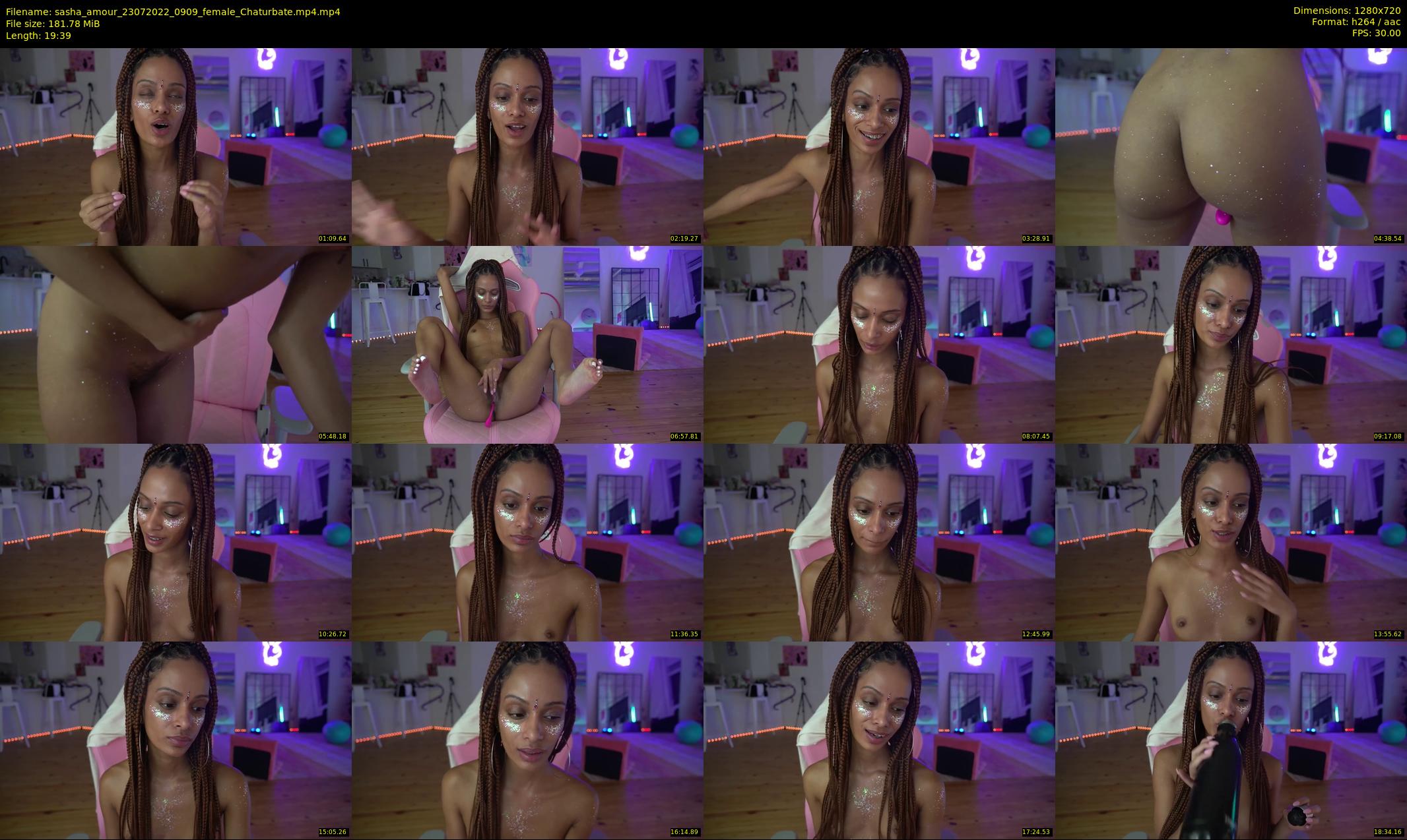 sasha_amour — 20 minute Chaturbate female cam show recording, 720p, Jul 23, 2022