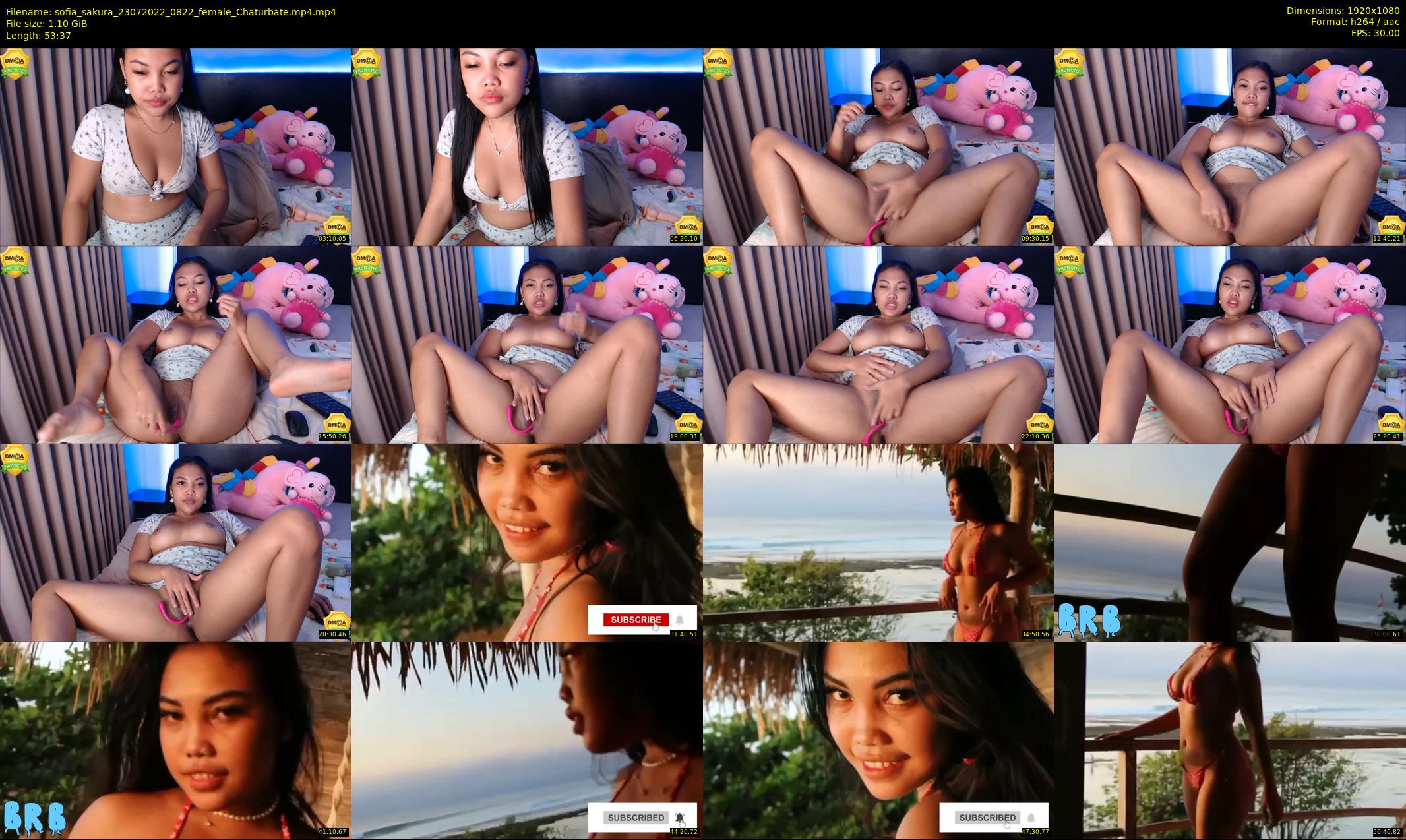 sofia_sakura — 54 minute Chaturbate female cam show recording, 1080p, Jul 23, 2022
