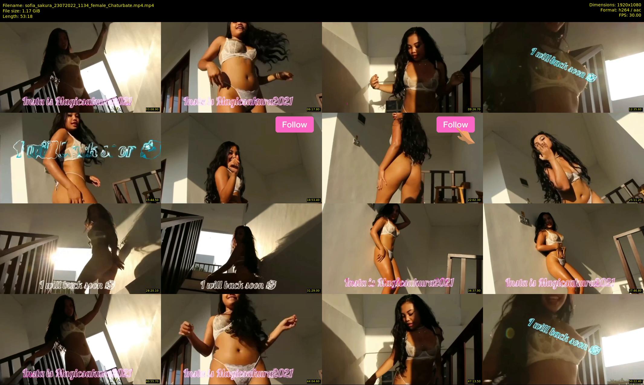 sofia_sakura — 54 minute Chaturbate female cam show recording, 1080p, Jul 23, 2022