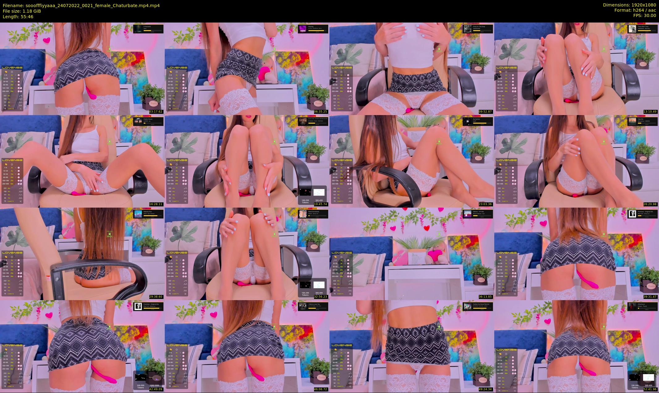 sooofffiyyaaa — 56 minute Chaturbate female cam show recording, 1080p, Jul 24, 2022