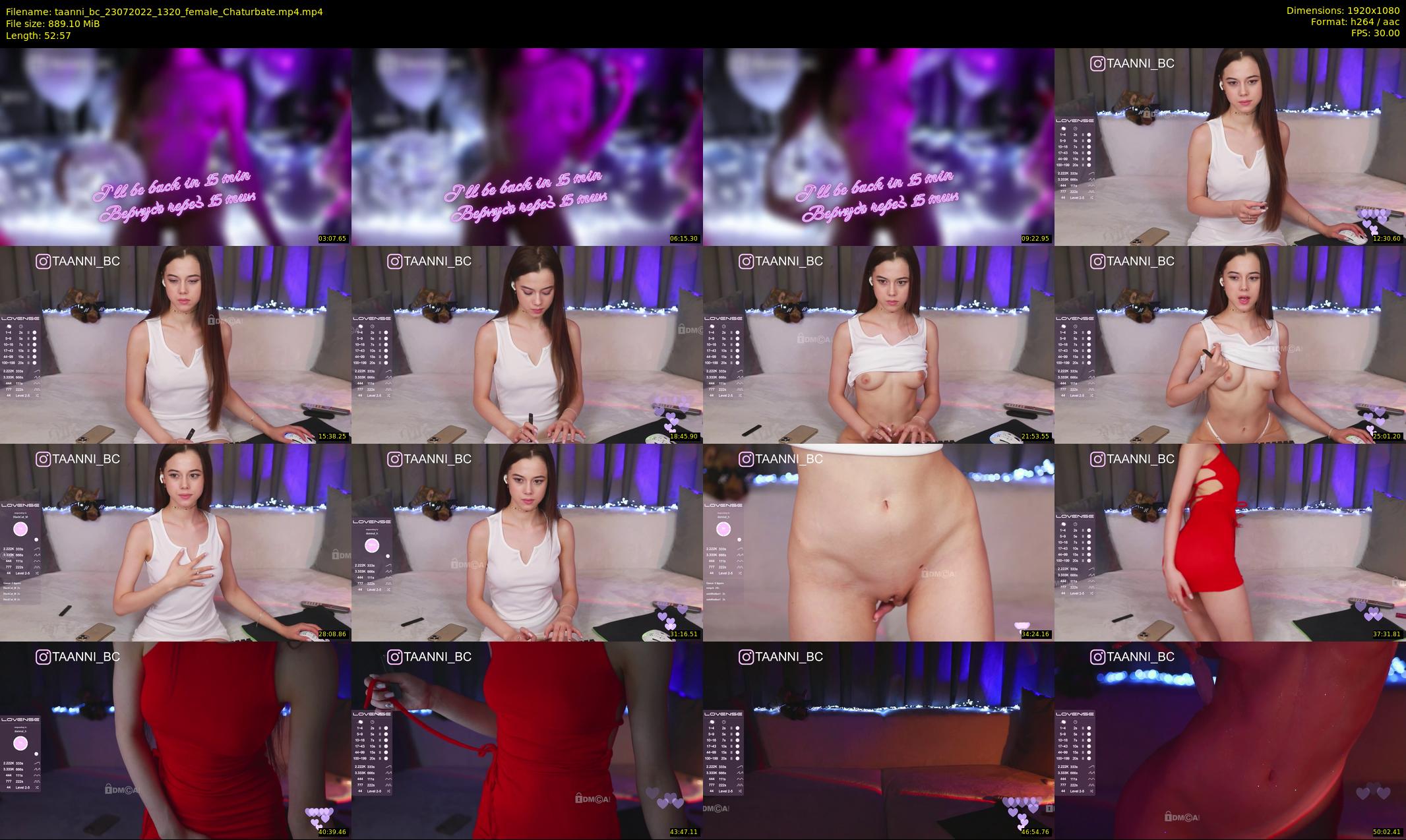 taanni_bc — 53 minute Chaturbate female cam show recording, 1080p, Jul 23, 2022