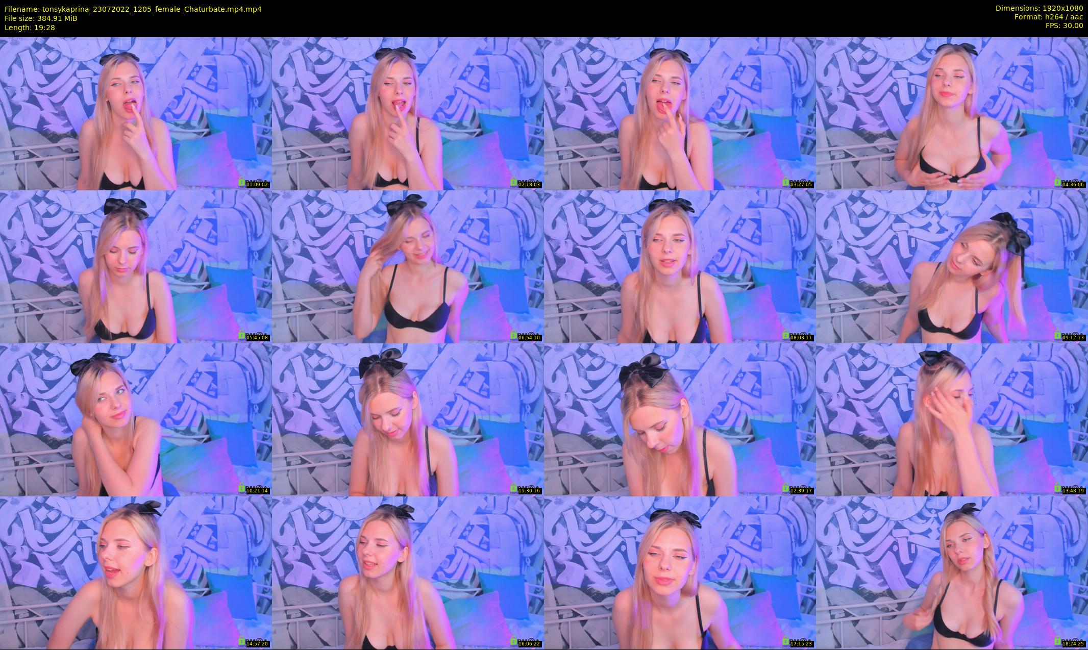 tonsykaprina — 20 minute Chaturbate couple cam show recording, 1080p, Jul 23, 2022