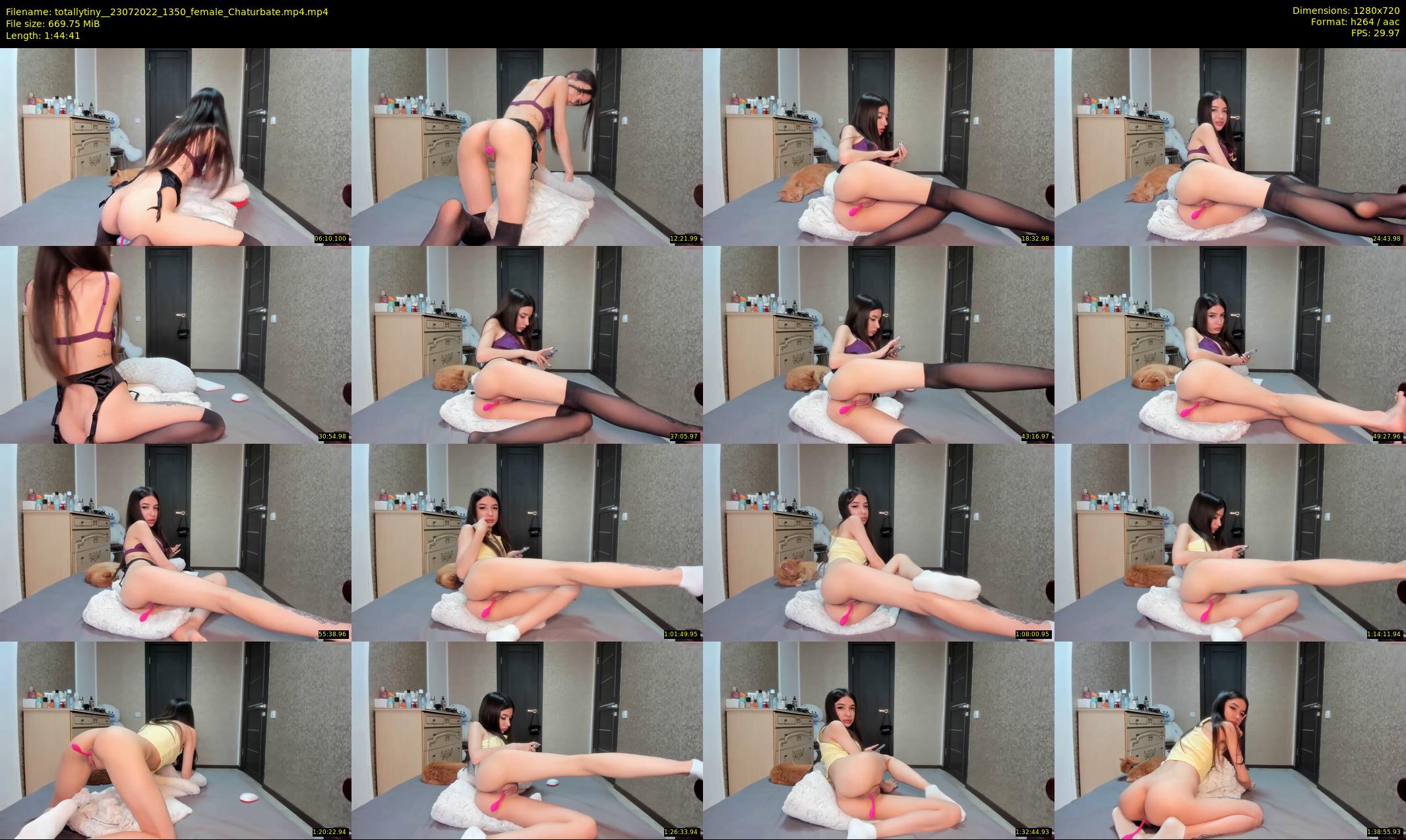 totallytiny_ — 105 minute Chaturbate female cam show recording, 720p, Jul 23, 2022