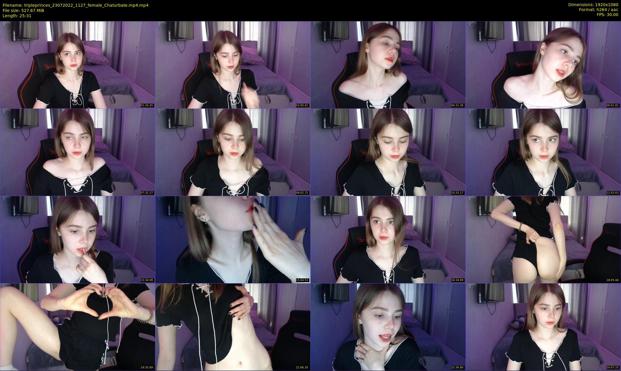 tripleprinces — 26 minute Chaturbate female cam show recording, 1080p, Jul 23, 2022
