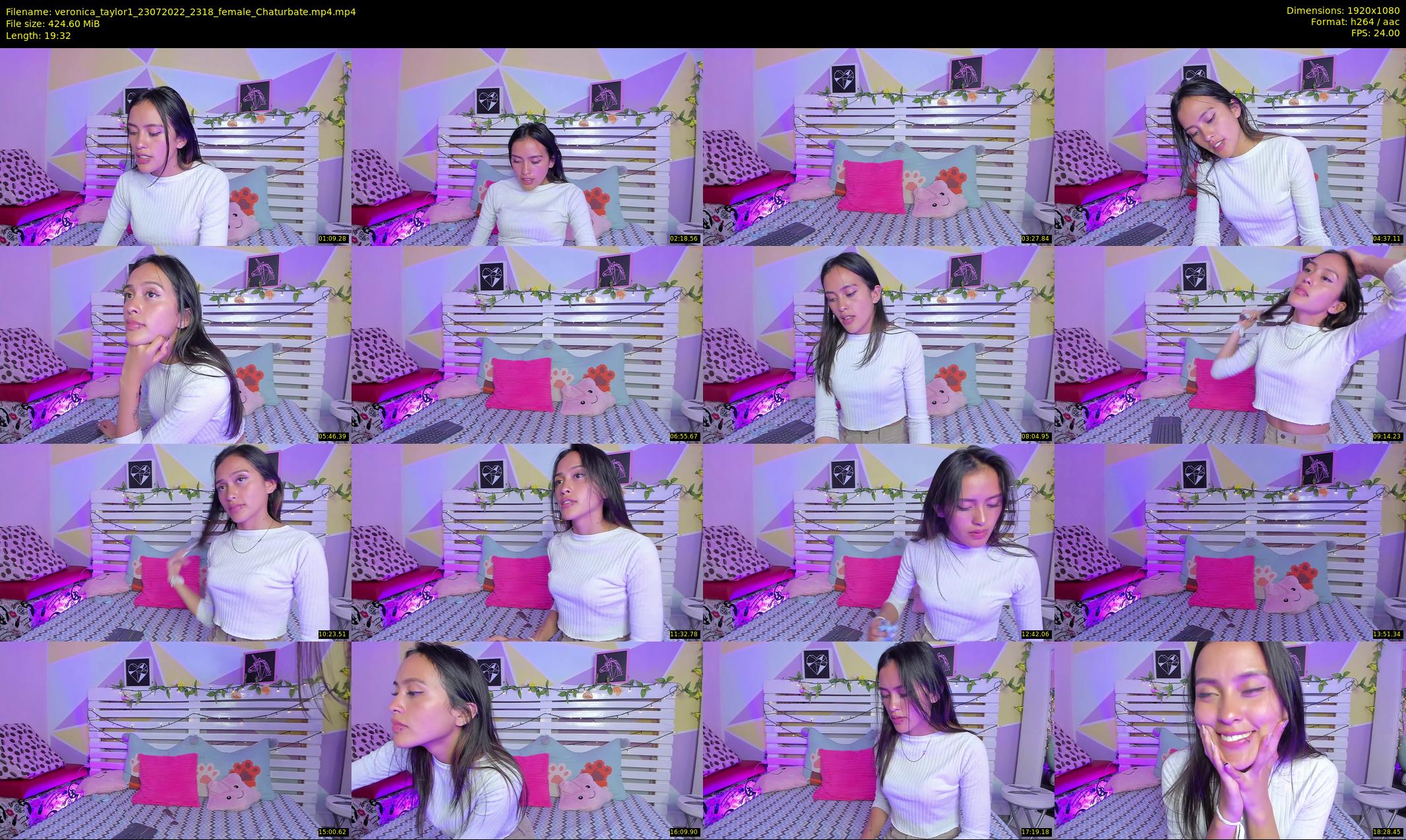 veronica_taylor1 — 20 minute Chaturbate female cam show recording, 1080p, Jul 23, 2022