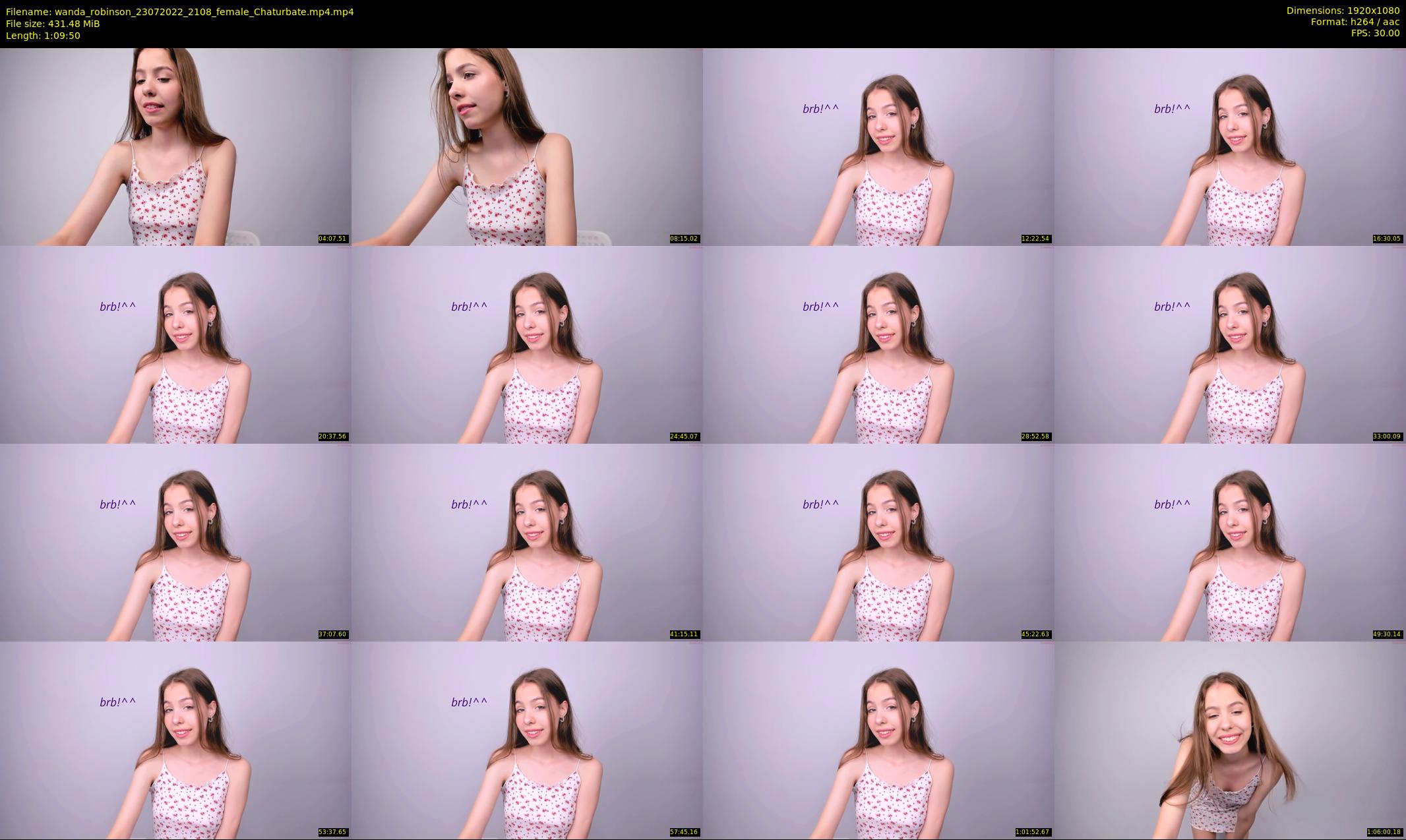 wanda_robinson — 70 minute Chaturbate female cam show recording, 1080p, Jul 23, 2022