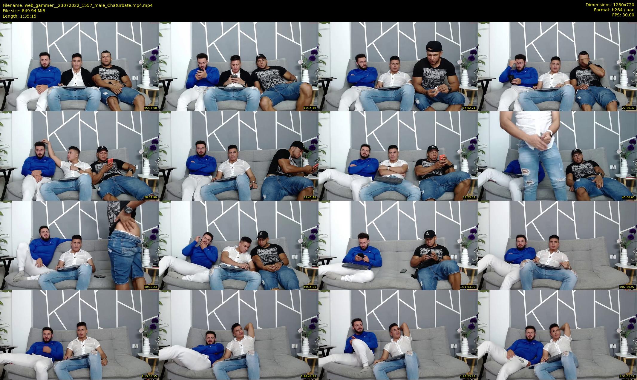 web_gammer_ — 96 minute Chaturbate male cam show recording, 720p, Jul 23, 2022