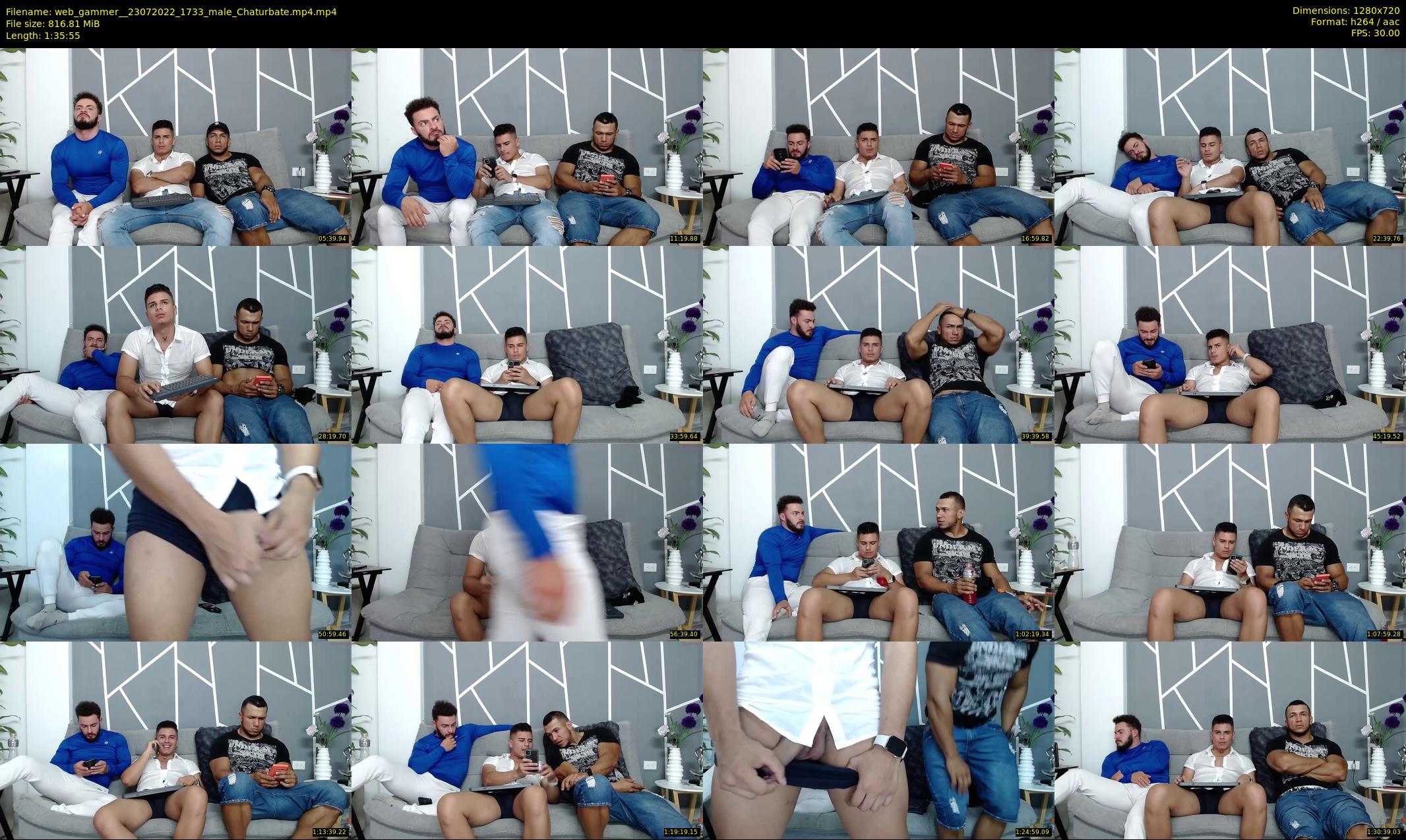 web_gammer_ — 96 minute Chaturbate male cam show recording, 720p, Jul 23, 2022