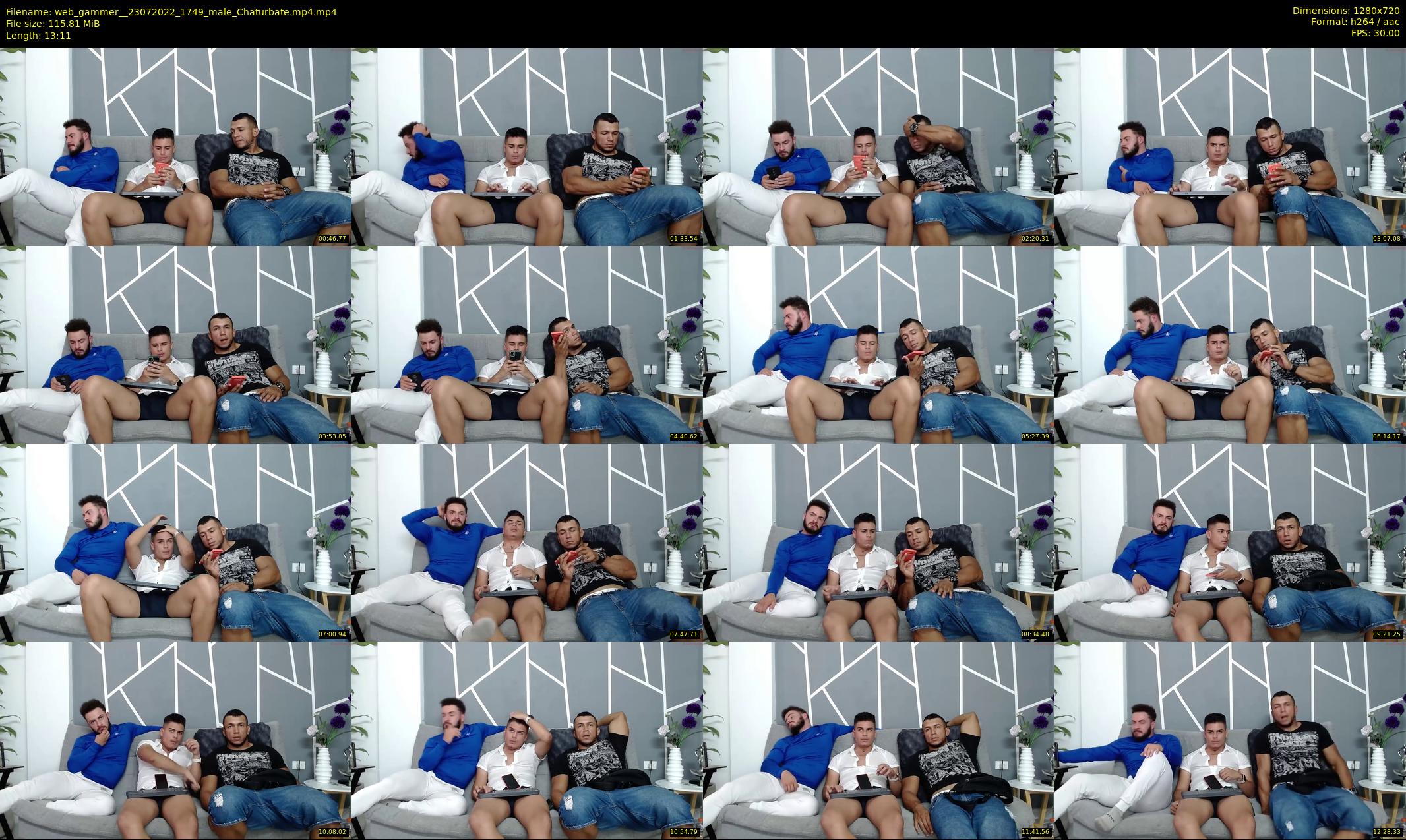 web_gammer_ — 14 minute Chaturbate male cam show recording, 720p, Jul 23, 2022