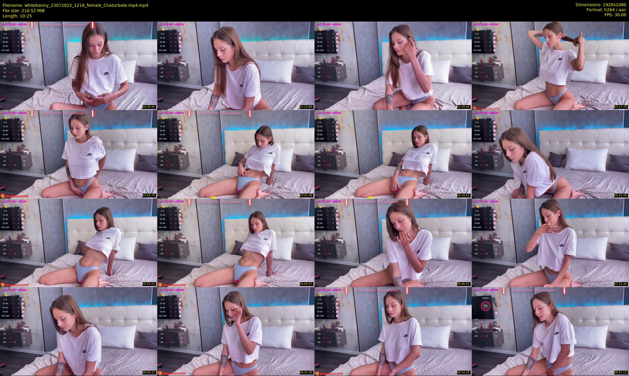 whitebanny — 11 minute Chaturbate couple cam show recording, 1080p, Jul 23, 2022