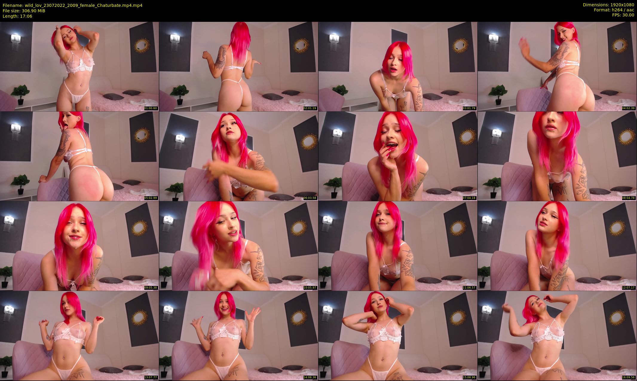 wild_lov — 18 minute Chaturbate female cam show recording, 1080p, Jul 23, 2022