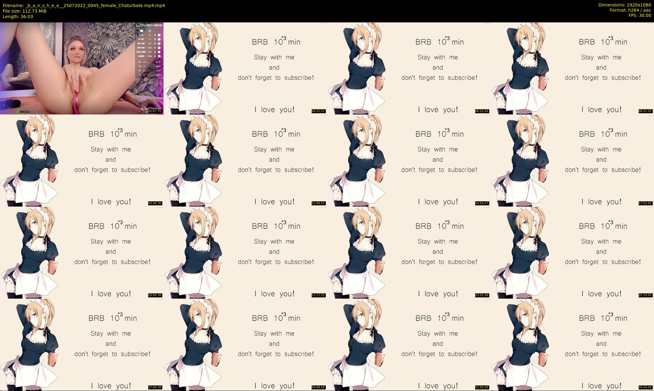 _b_a_n_s_h_e_e_ — 37 minute Chaturbate female cam show recording, 1080p, Jul 25, 2022