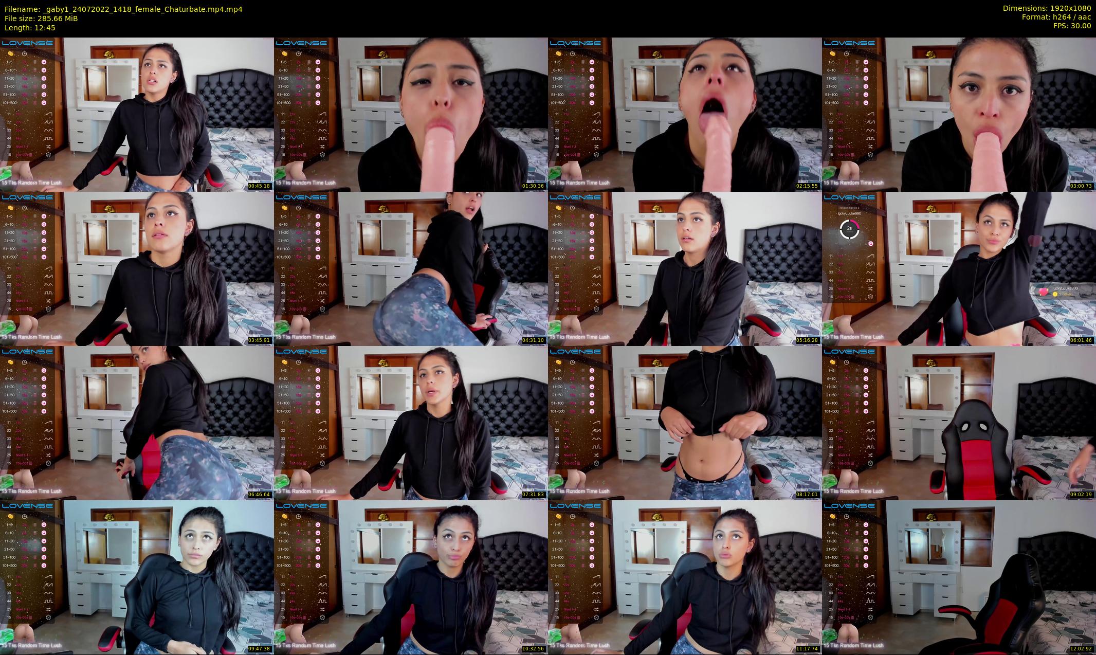 _gaby1 — 13 minute Chaturbate female cam show recording, 1080p, Jul 24, 2022