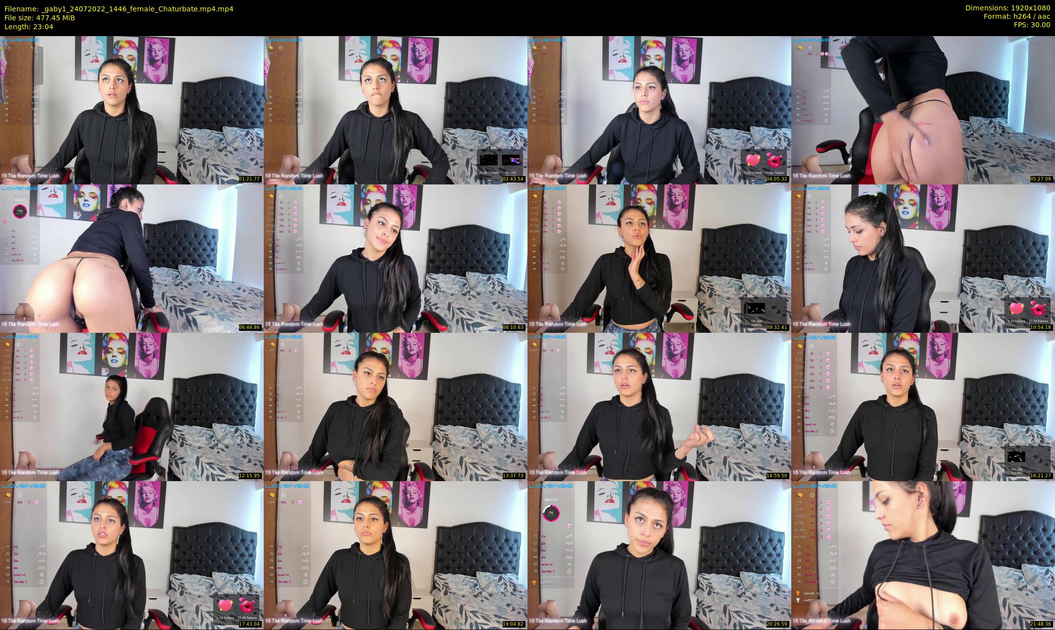 _gaby1 — 24 minute Chaturbate female cam show recording, 1080p, Jul 24, 2022
