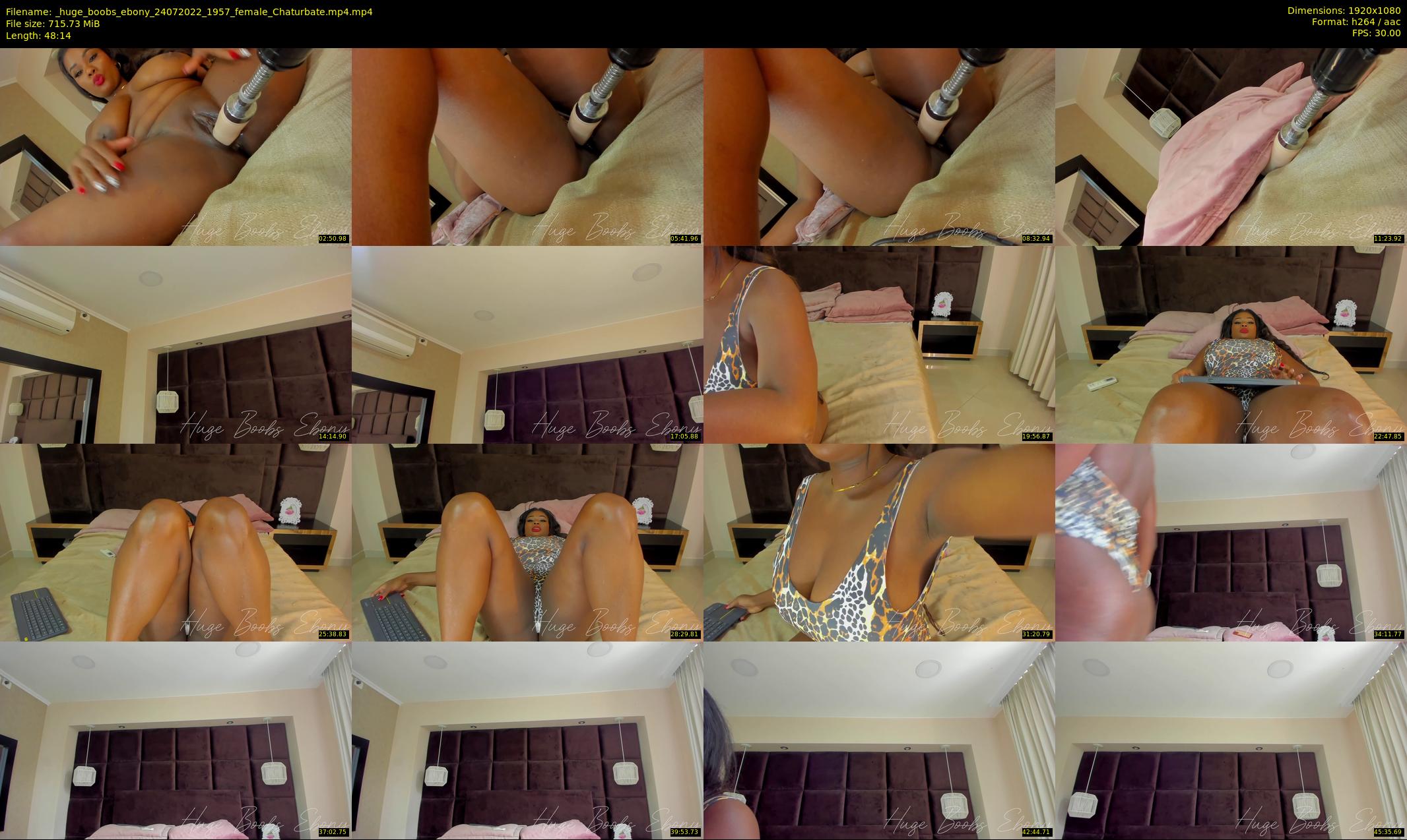 _huge_boobs_ebony — 49 minute Chaturbate female cam show recording, 1080p, Jul 24, 2022