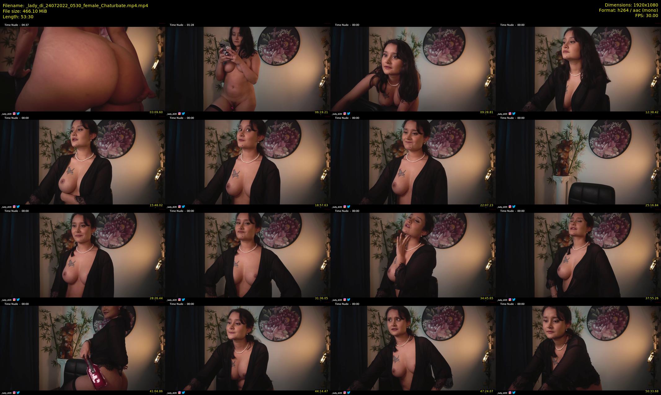 _lady_di — 54 minute Chaturbate female cam show recording, 1080p, Jul 24, 2022