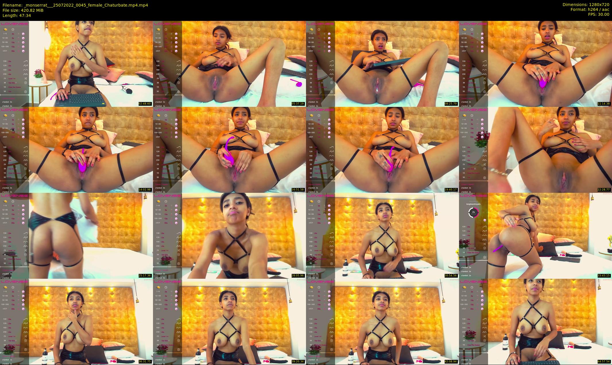 _monserrat__ — 48 minute Chaturbate female cam show recording, 720p, Jul 25, 2022
