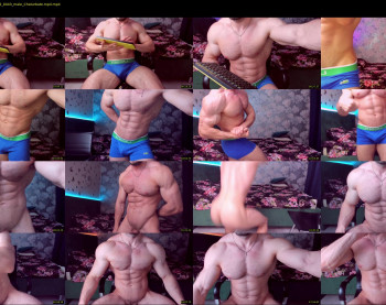 adam_muscle_ — 54 minute Chaturbate male cam show recording, 1080p, Jul 24, 2022