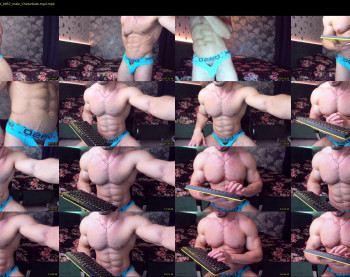adam_muscle_ — 31 minute Chaturbate male cam show recording, 1080p, Jul 25, 2022