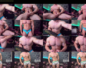adam_muscle_ — 58 minute Chaturbate male cam show recording, 1080p, Jul 25, 2022