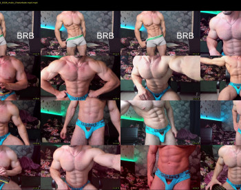 adam_muscle_ — 53 minute Chaturbate male cam show recording, 1080p, Jul 25, 2022