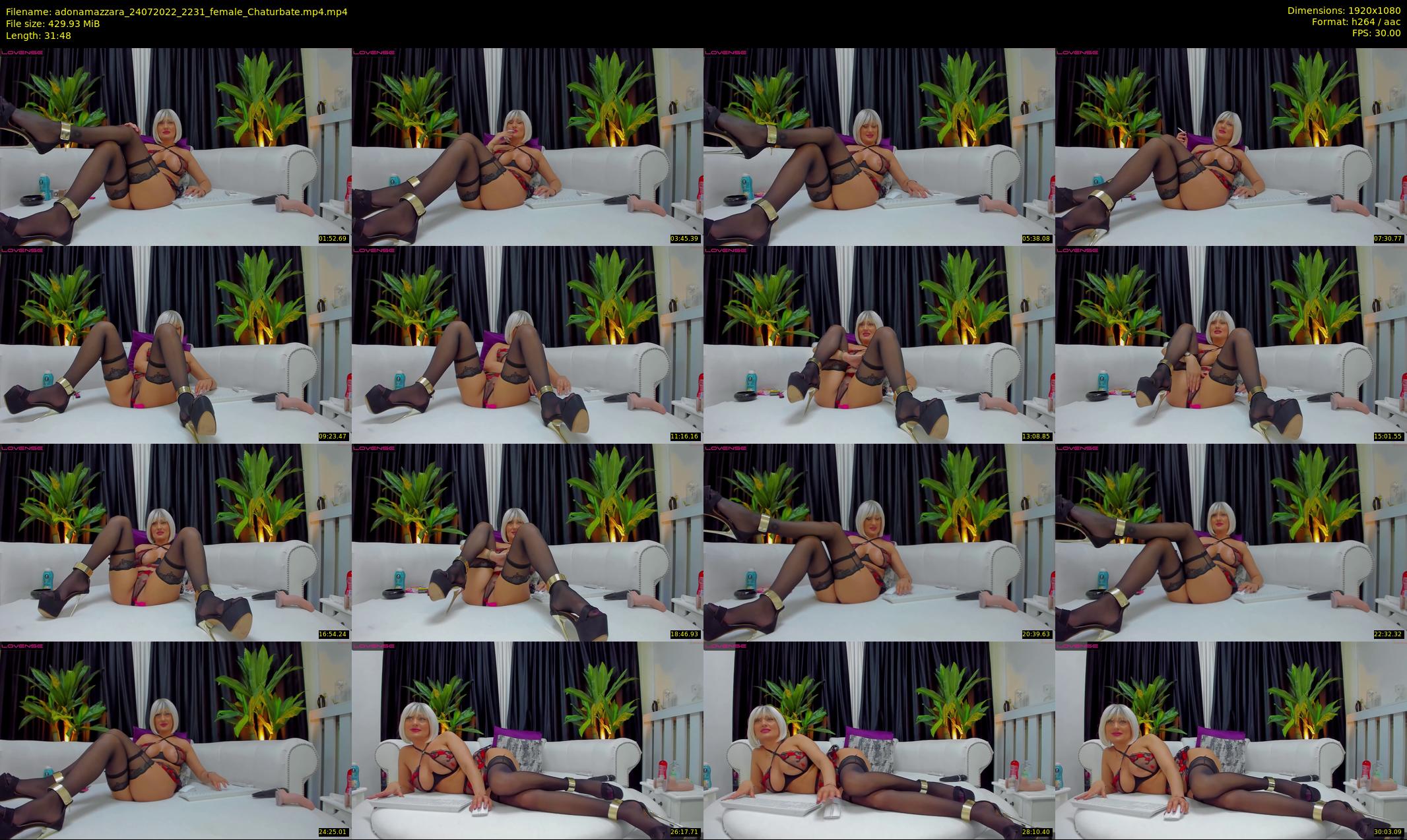 adonamazzara — 32 minute Chaturbate female cam show recording, 1080p, Jul 24, 2022