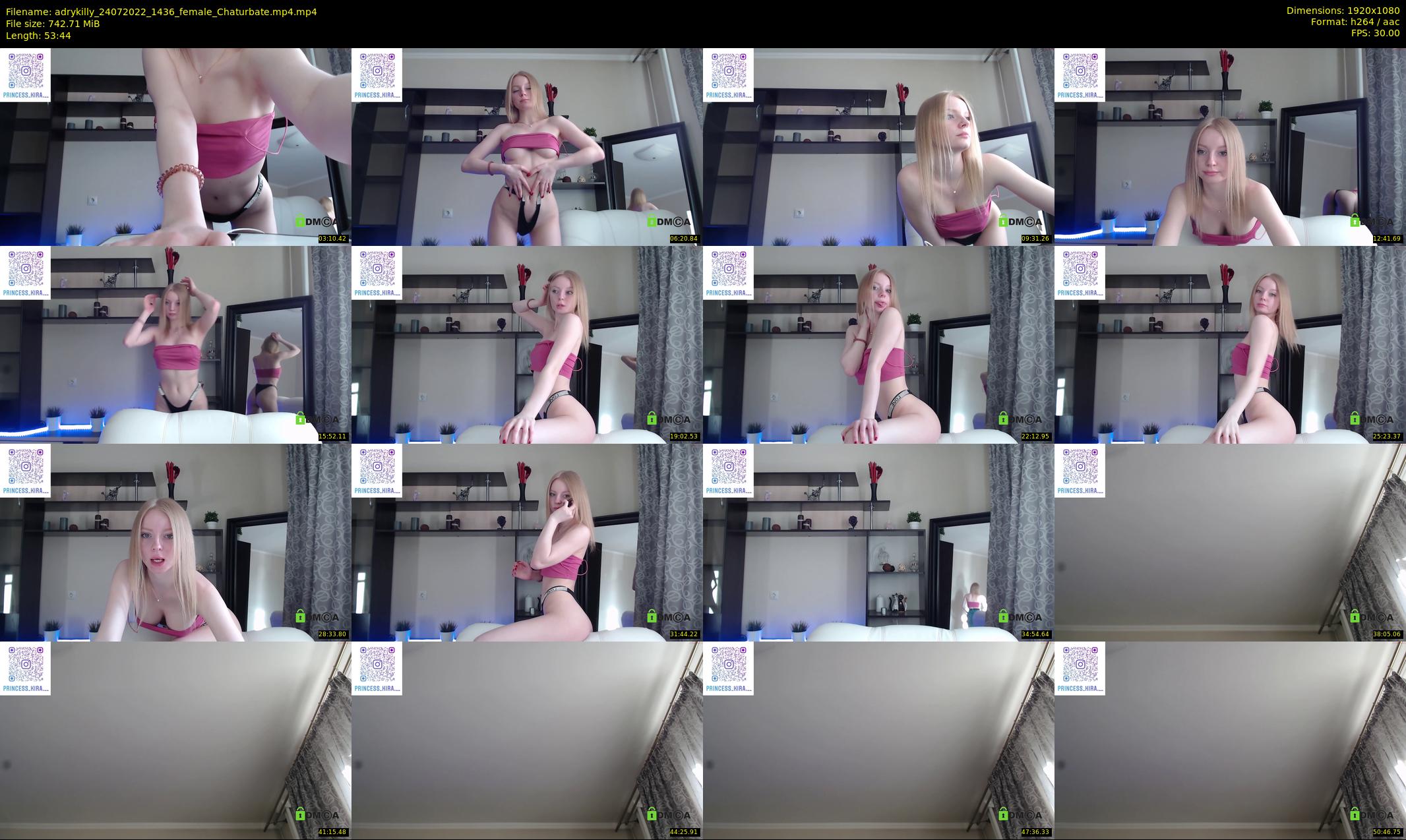 adrykilly — 54 minute Chaturbate female cam show recording, 1080p, Jul 24, 2022