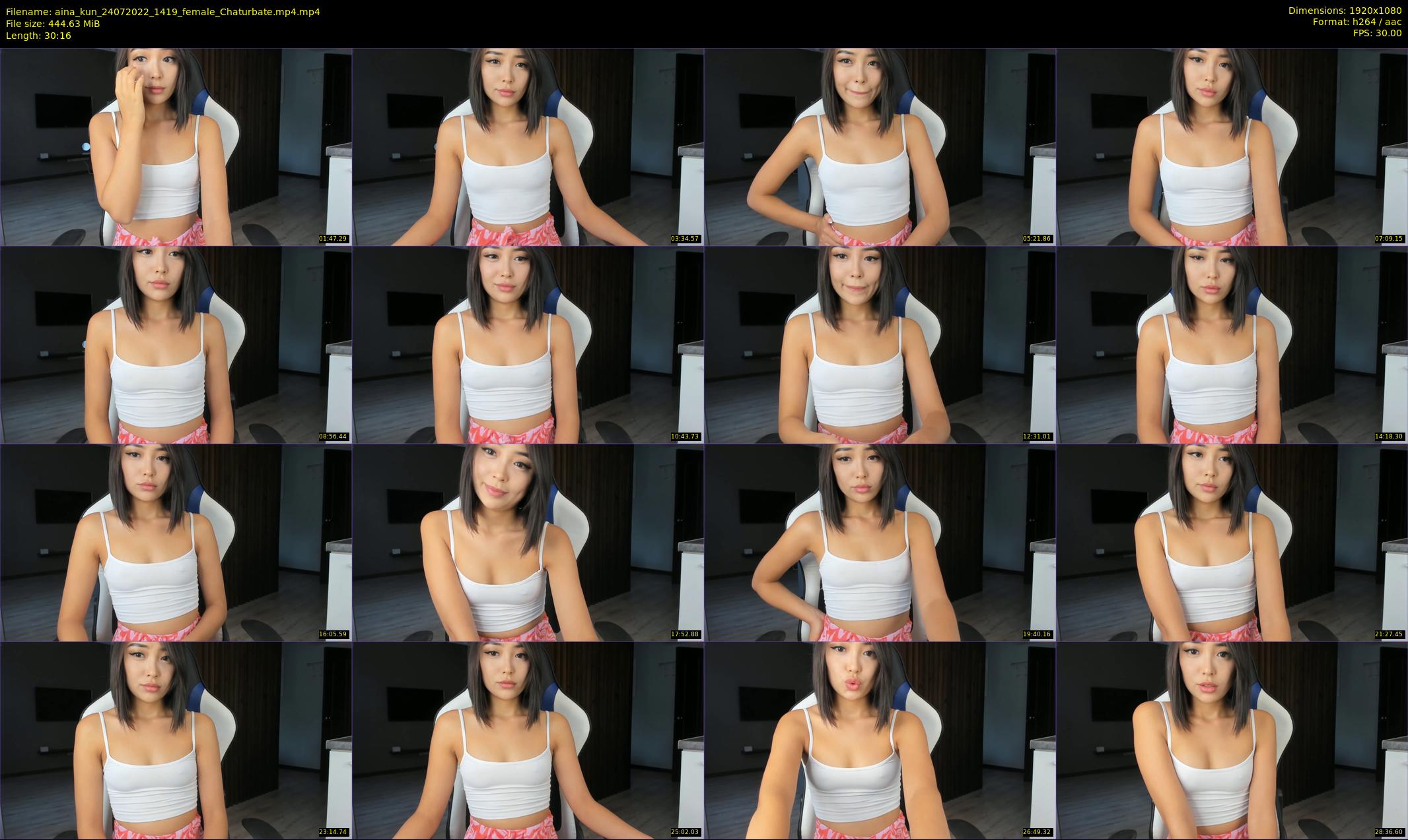 aina_kun — 31 minute Chaturbate female cam show recording, 1080p, Jul 24, 2022