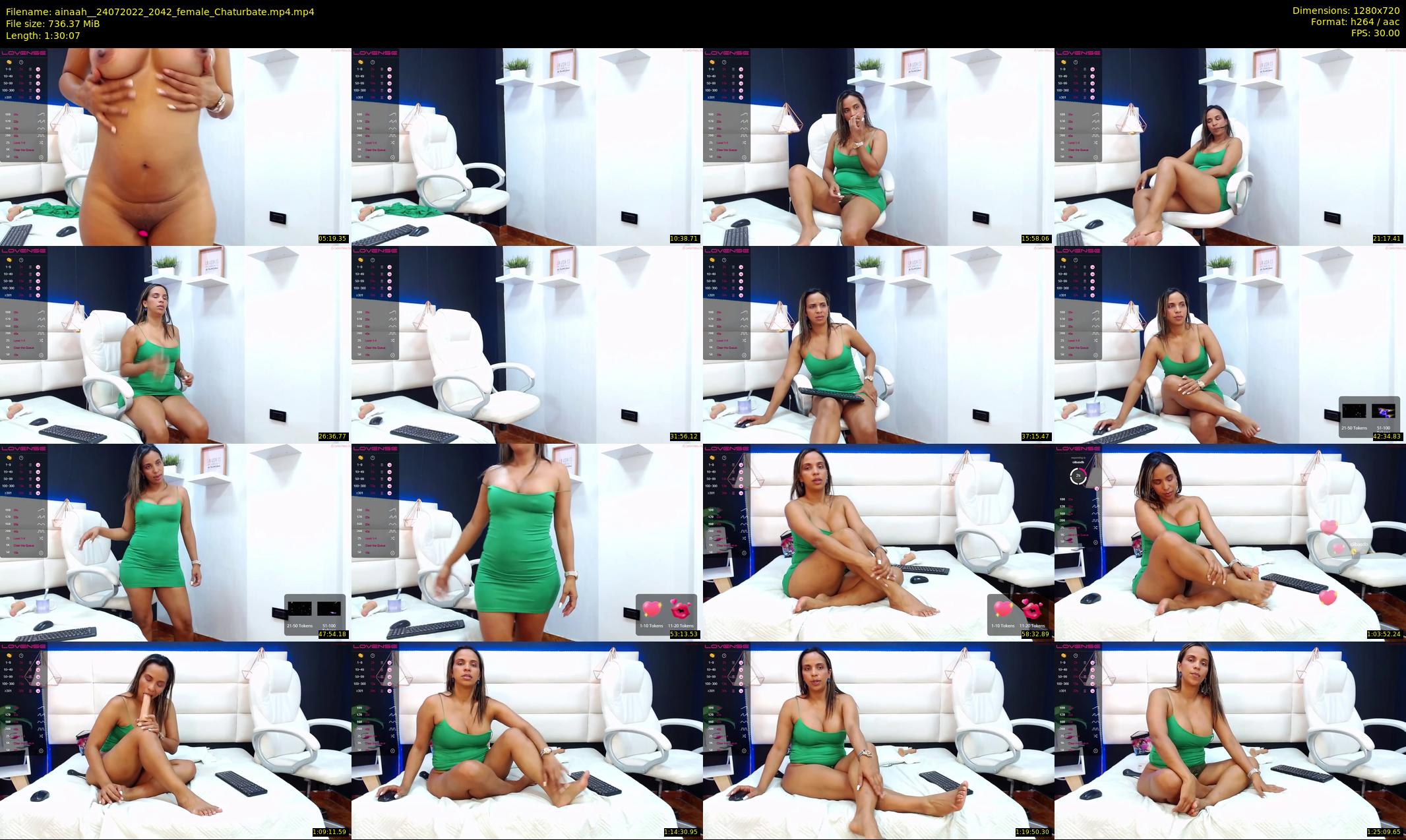 ainaah_ — 91 minute Chaturbate female cam show recording, 720p, Jul 24, 2022