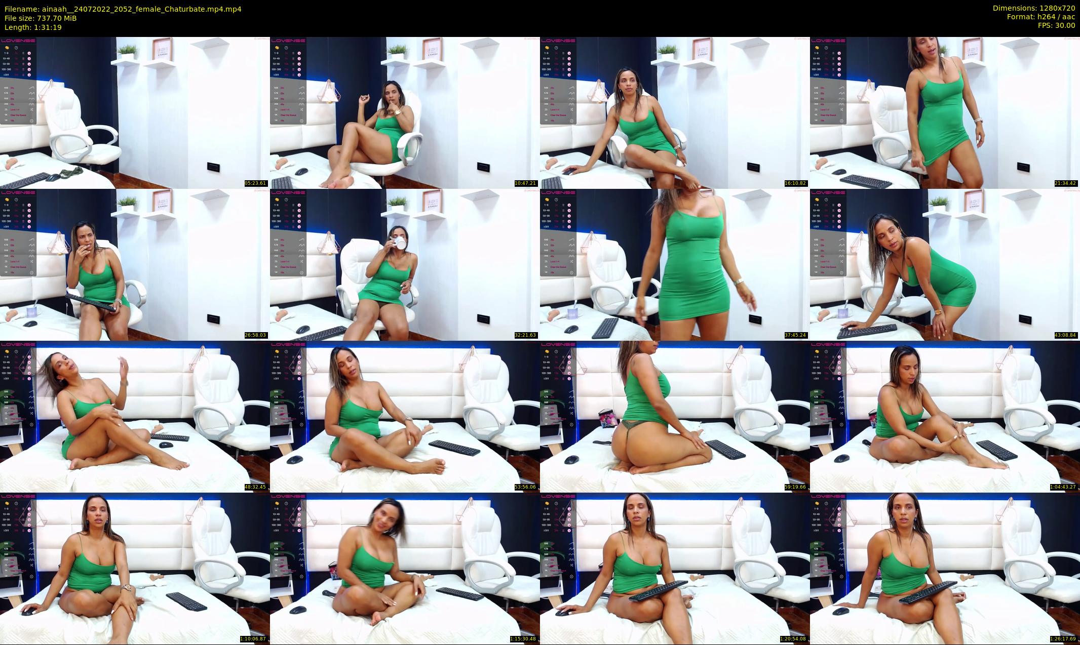 ainaah_ — 92 minute Chaturbate female cam show recording, 720p, Jul 24, 2022