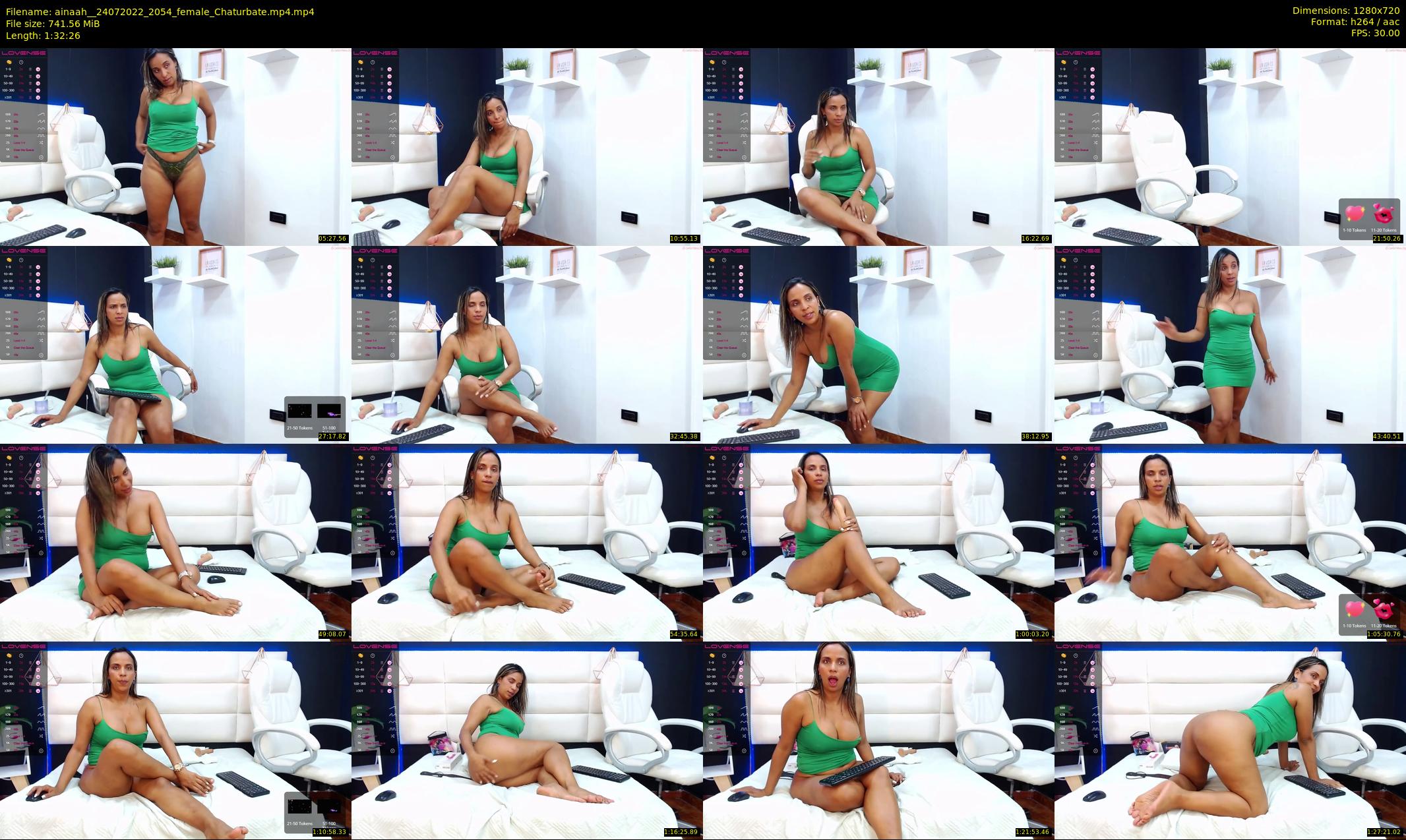 ainaah_ — 93 minute Chaturbate female cam show recording, 720p, Jul 24, 2022