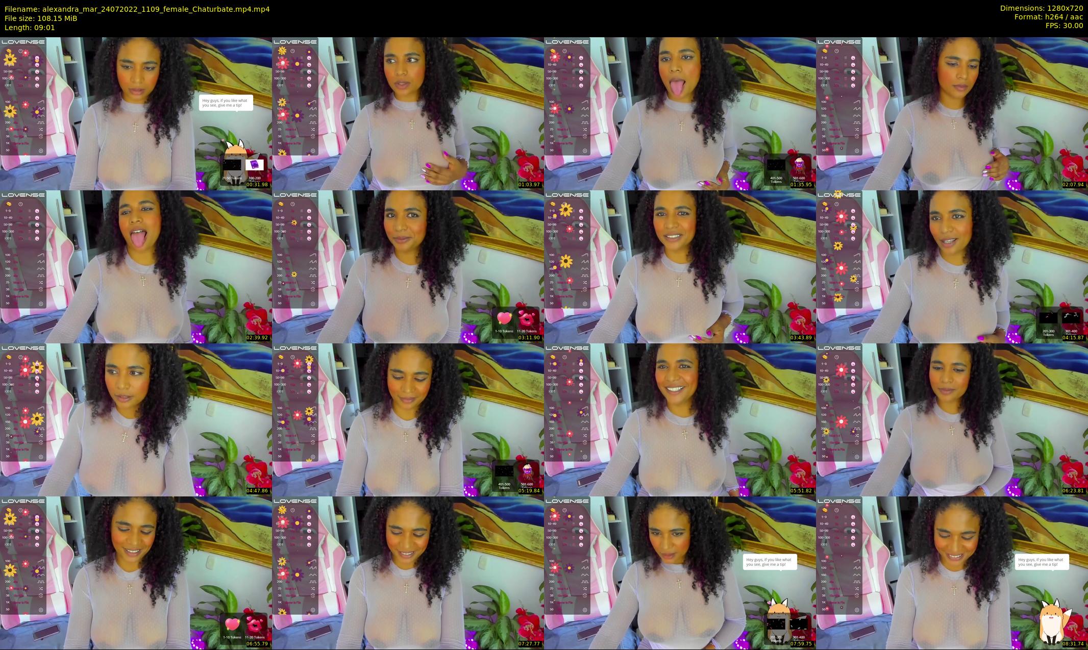 alexandra_mar — 10 minute Chaturbate female cam show recording, 720p, Jul 24, 2022
