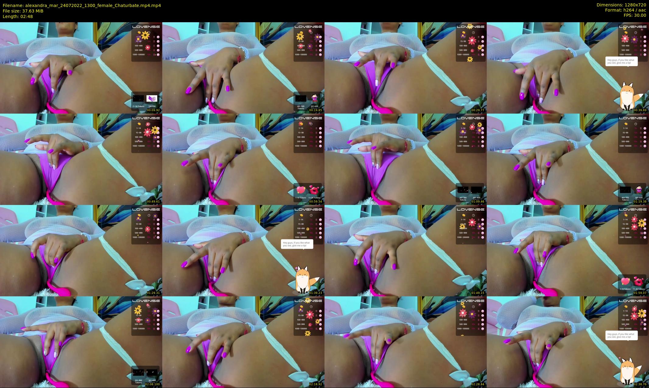 alexandra_mar — 3 minute Chaturbate female cam show recording, 720p, Jul 24, 2022