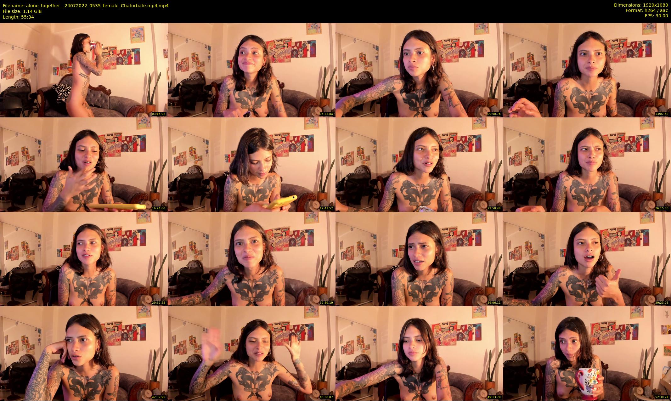alone_together_ — 56 minute Chaturbate female cam show recording, 1080p, Jul 24, 2022