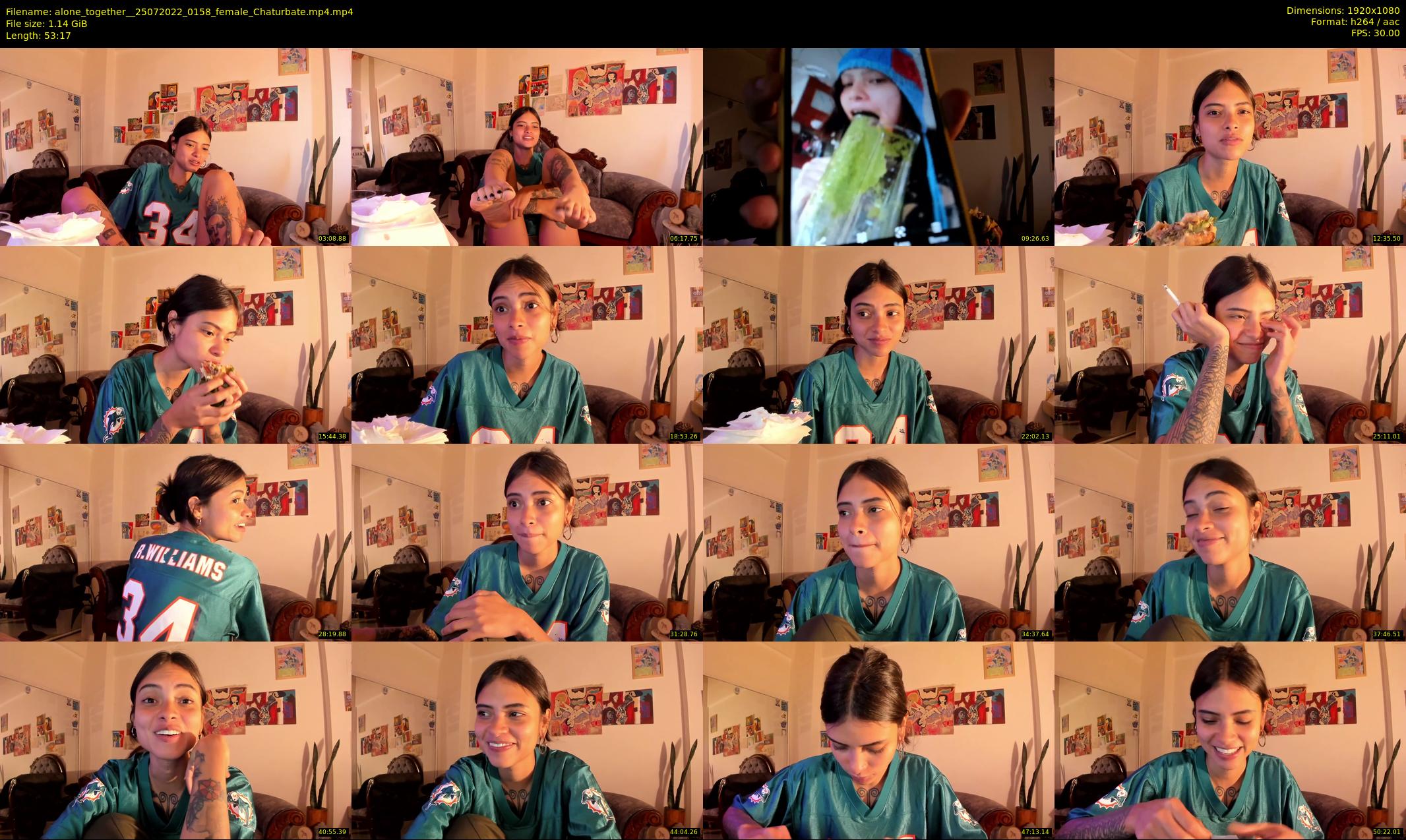 alone_together_ — 54 minute Chaturbate female cam show recording, 1080p, Jul 25, 2022