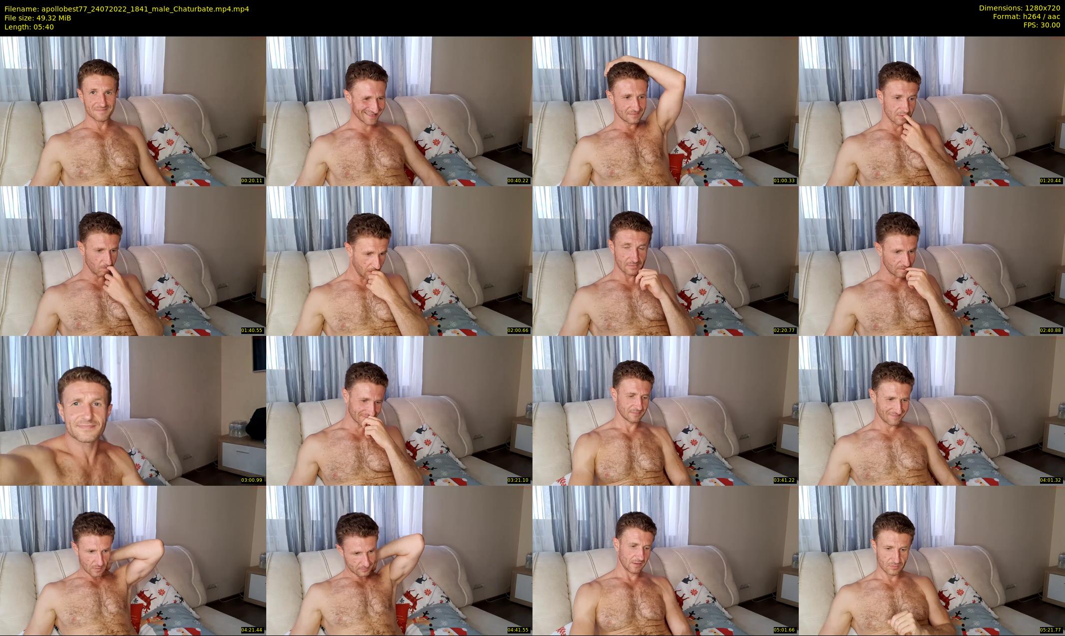 apollobest77 — 6 minute Chaturbate male cam show recording, 720p, Jul 24, 2022