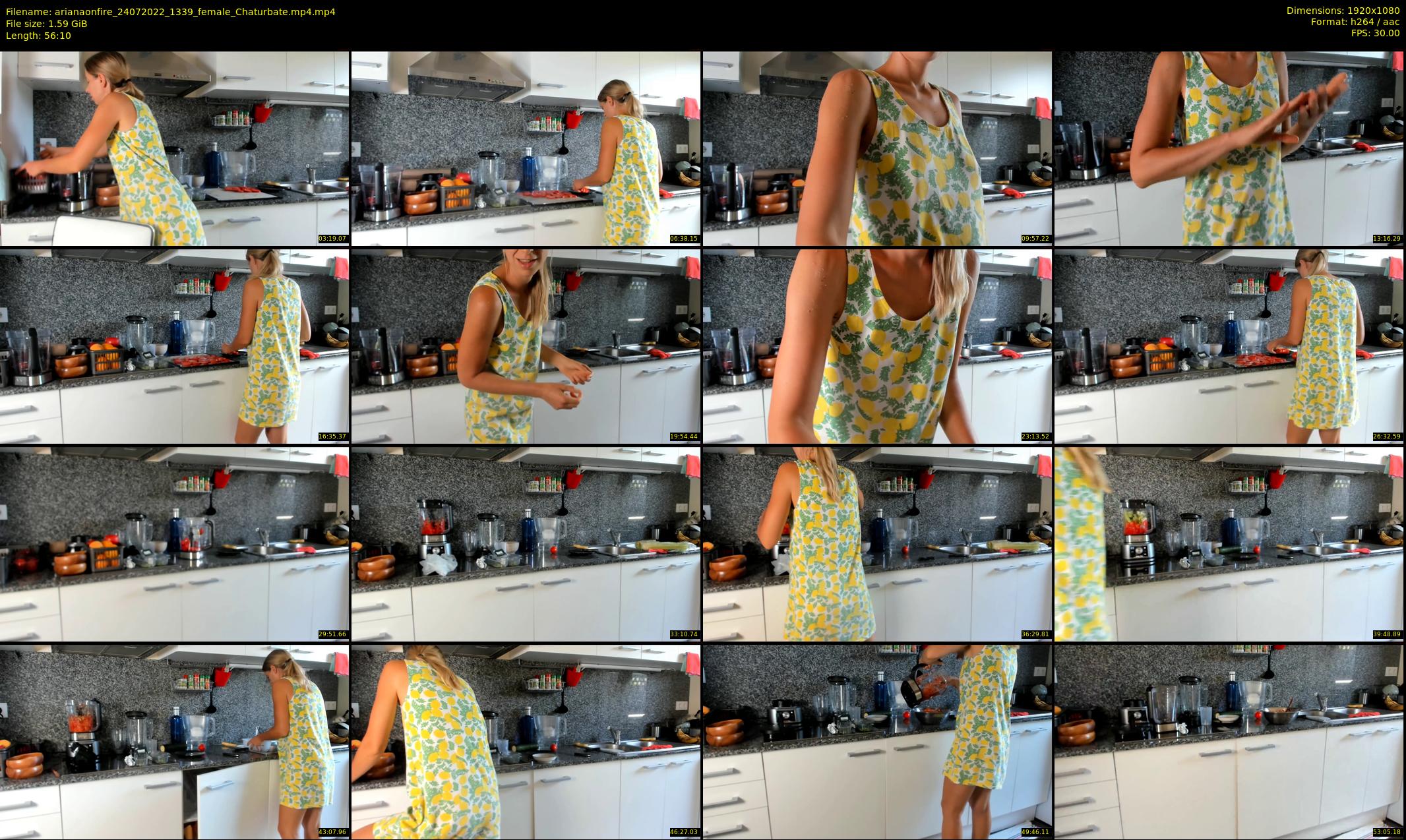 arianaonfire — 57 minute Chaturbate couple cam show recording, 1080p, Jul 24, 2022