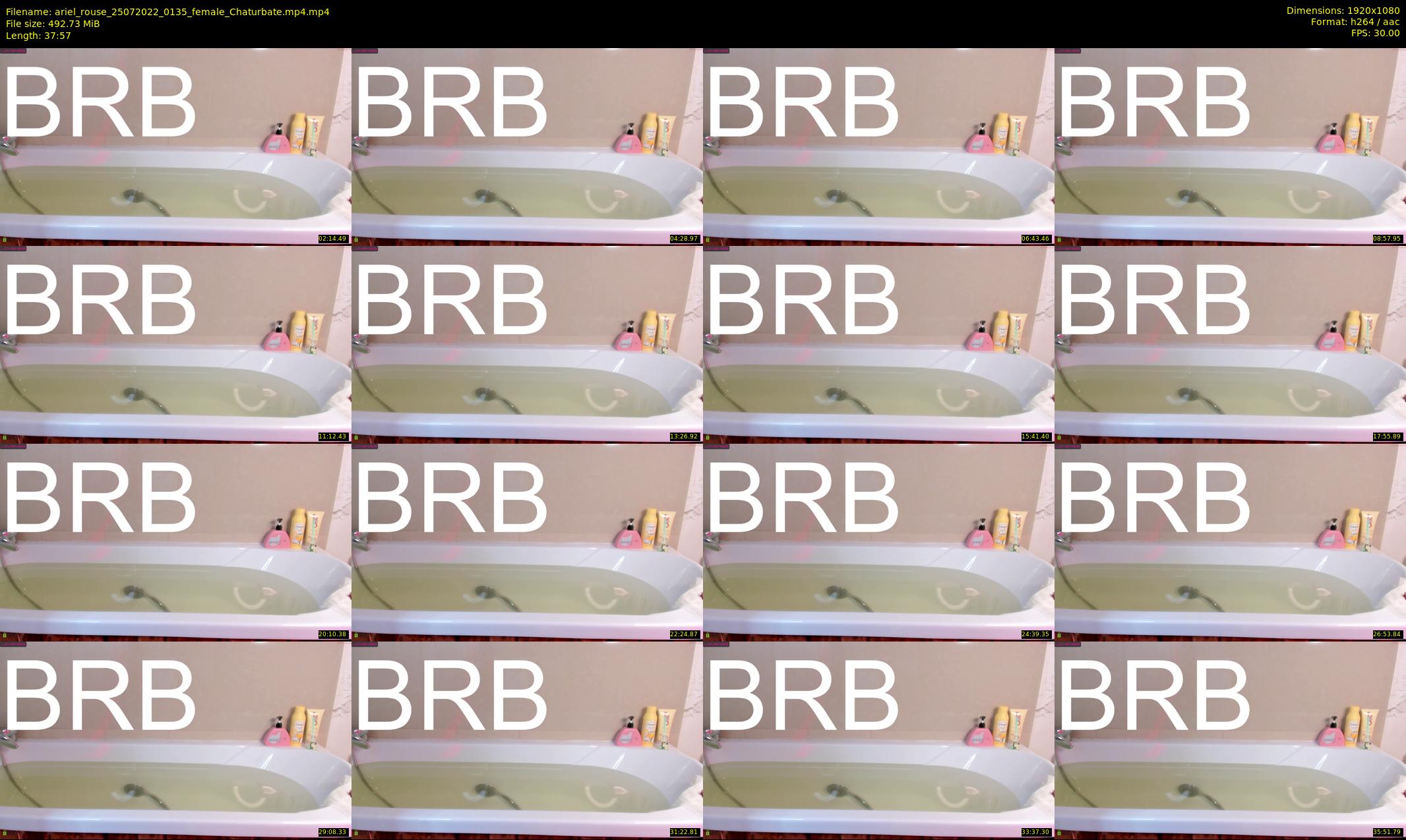 ariel_rouse — 38 minute Chaturbate female cam show recording, 1080p, Jul 25, 2022
