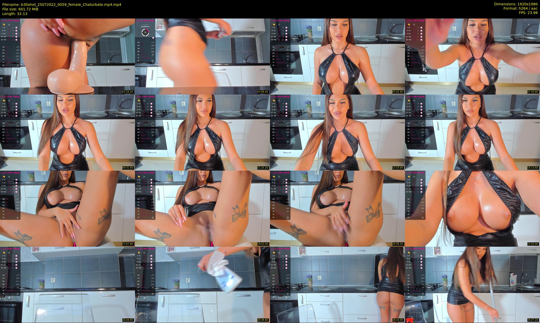 b3llahot — 33 minute Chaturbate female cam show recording, 1080p, Jul 25, 2022