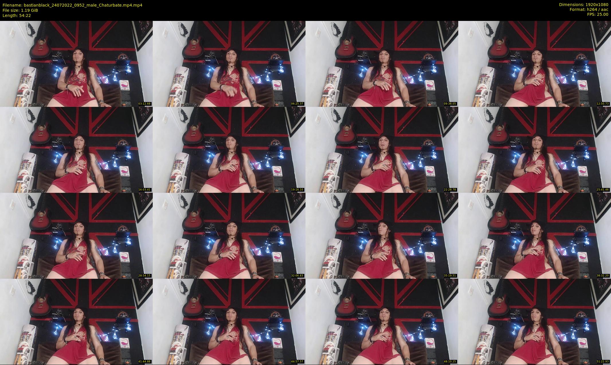 bastianblack — 55 minute Chaturbate male cam show recording, 1080p, Jul 24, 2022