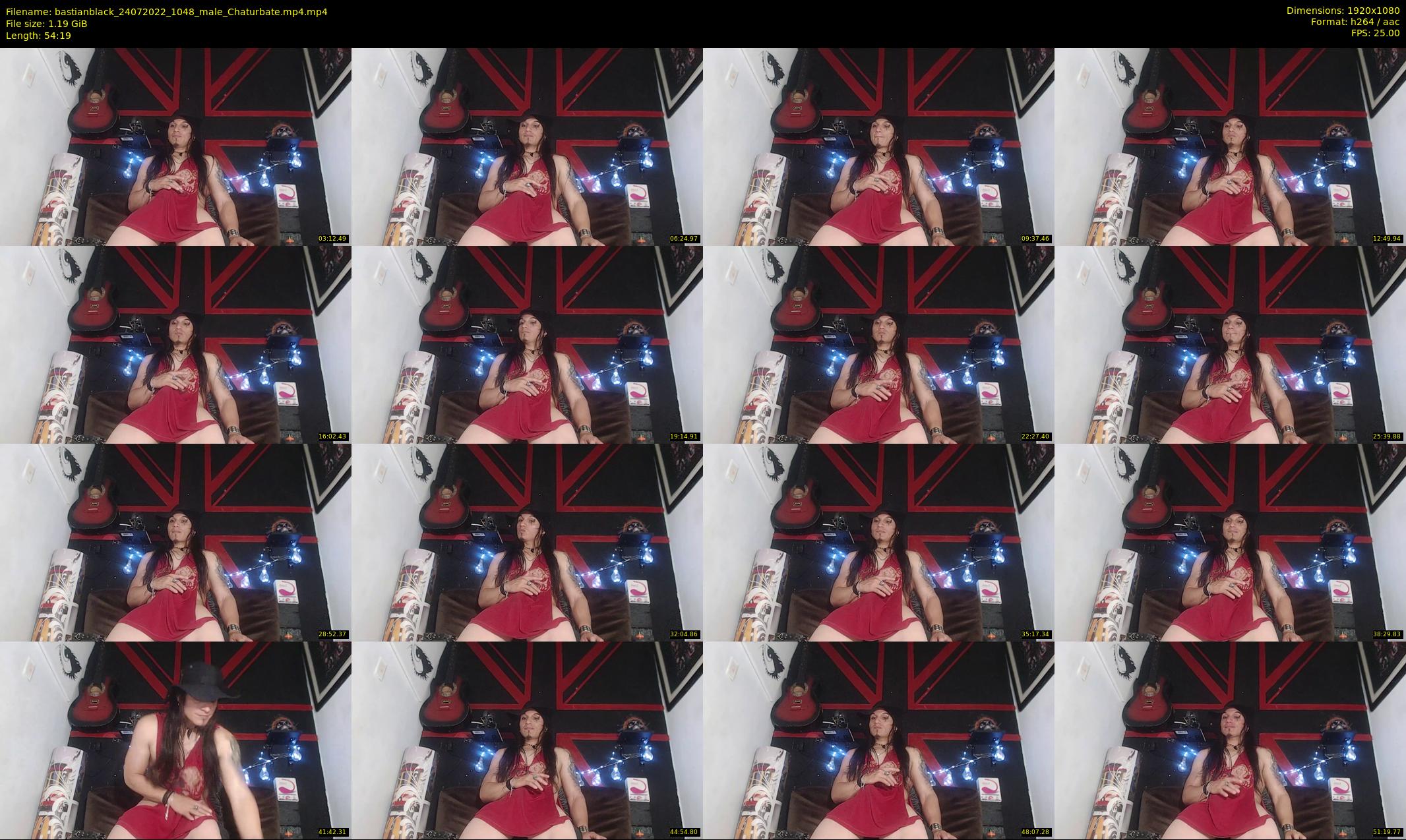 bastianblack — 55 minute Chaturbate male cam show recording, 1080p, Jul 24, 2022
