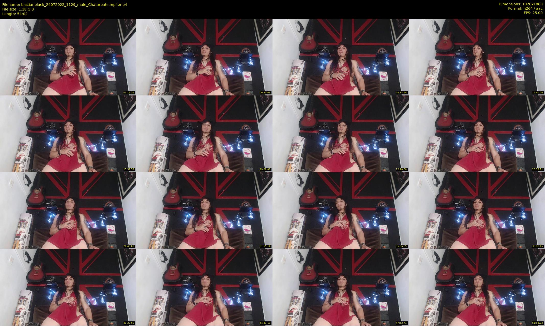 bastianblack — 55 minute Chaturbate male cam show recording, 1080p, Jul 24, 2022