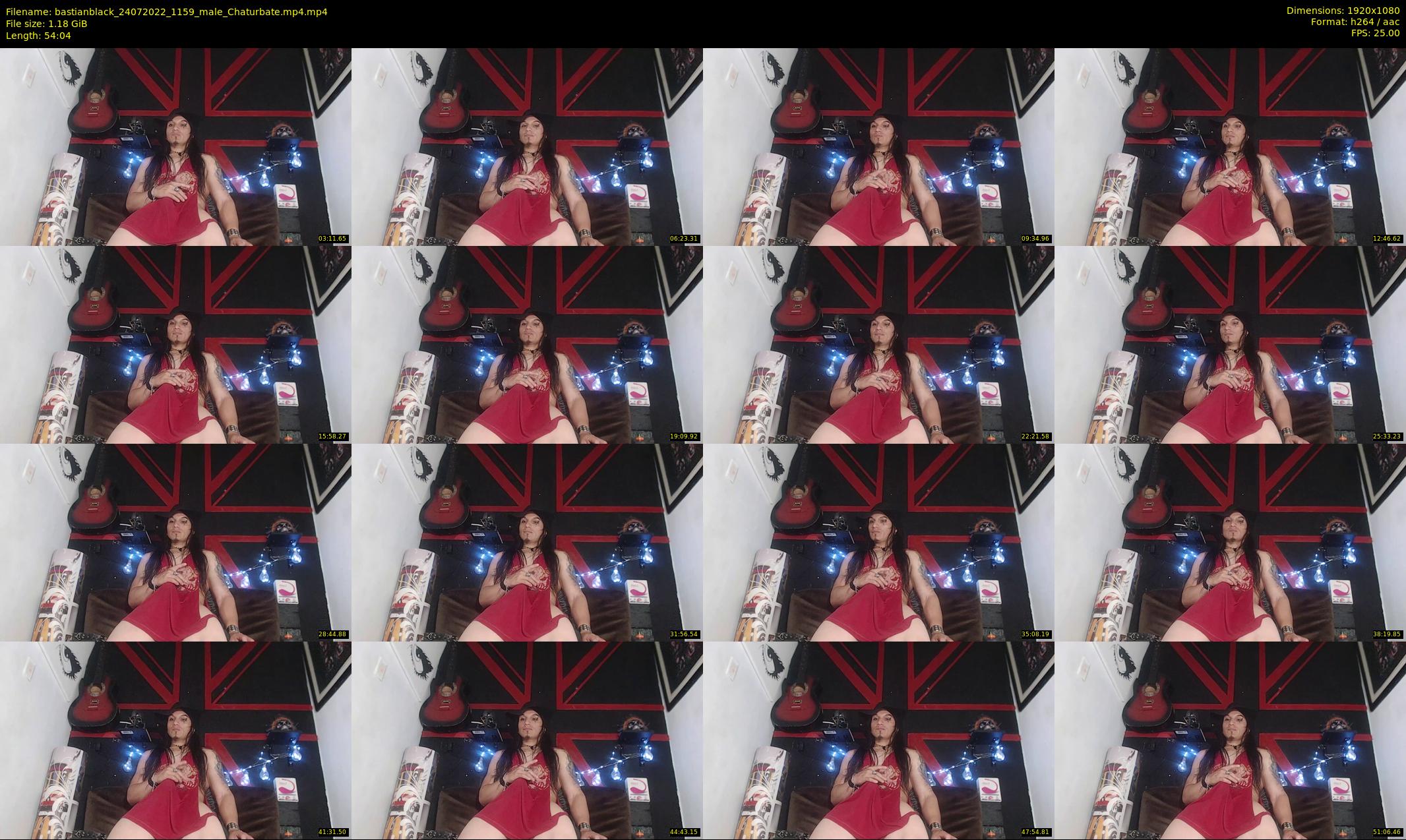 bastianblack — 55 minute Chaturbate male cam show recording, 1080p, Jul 24, 2022